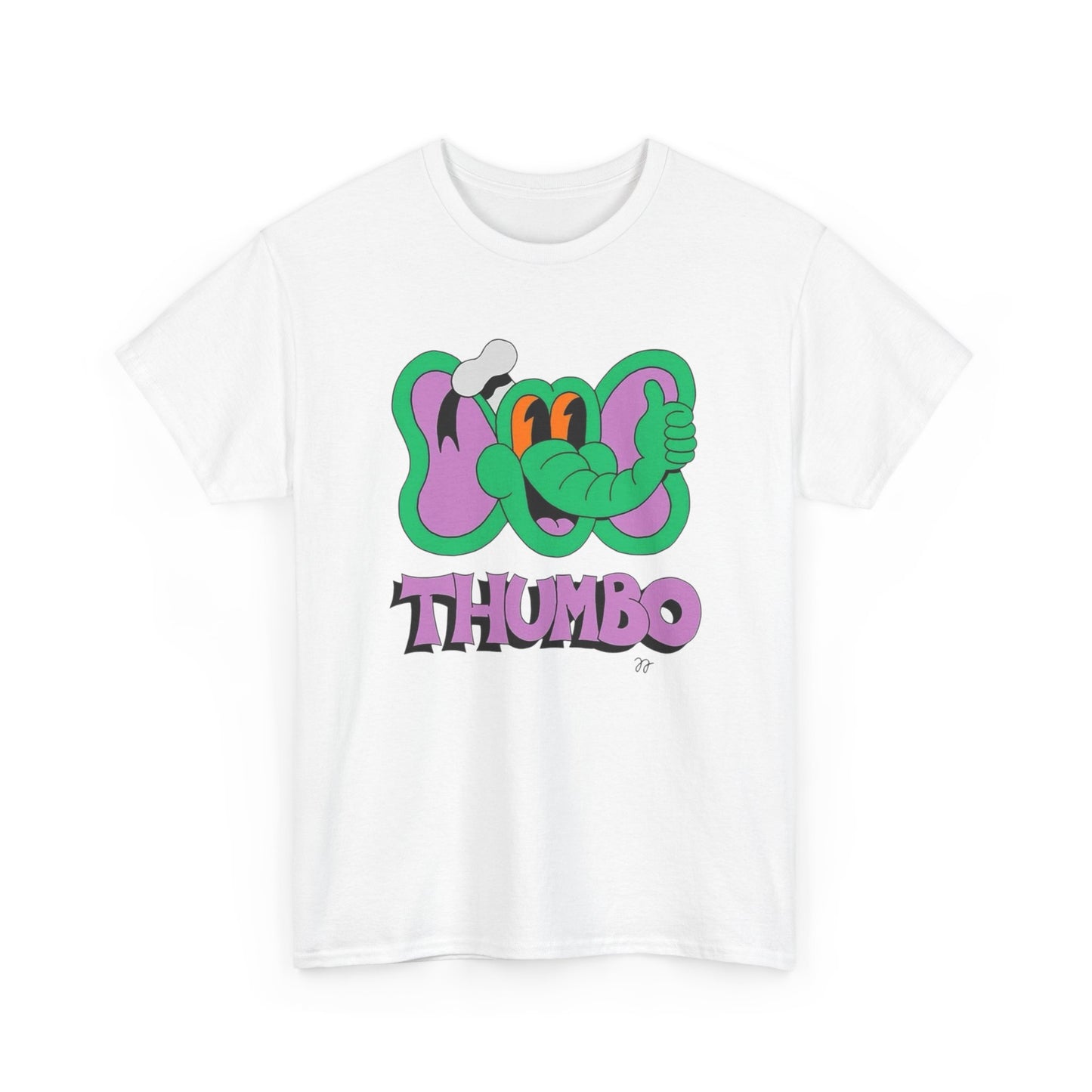 Thumbo Vintage Elephant Graphic T-Shirt Unisex Heavy Cotton Tee