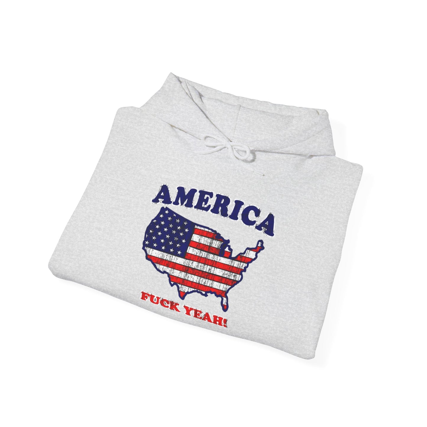 America F Yeah Graphic Hoodie USA Unisex Heavy Blend™ Hooded Sweatshirt