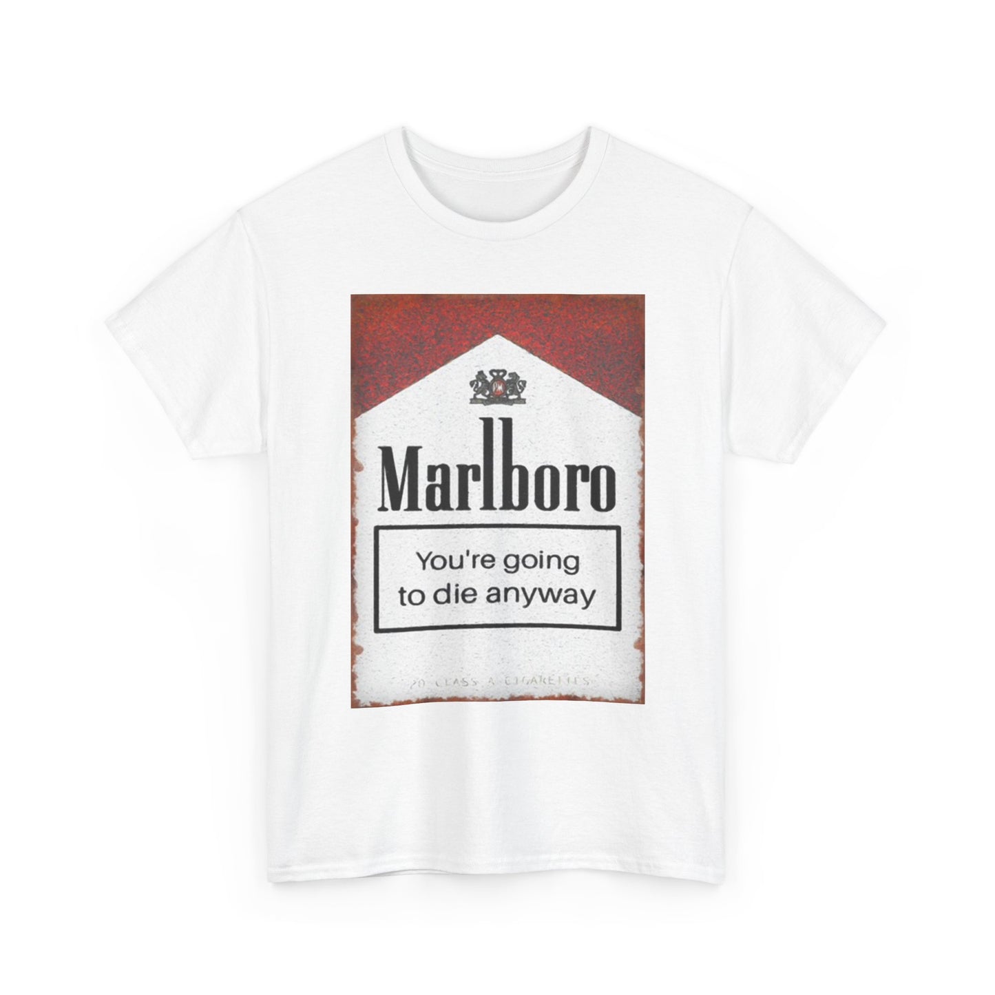 Funny Cigarette T Shirt BRAND NEW Apparel Unisex Heavy Cotton Tee
