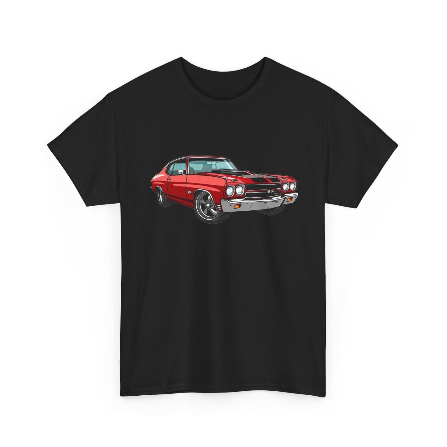 1970 Chevelle Super Sport Muscle Graphic T Shirt NEW Unisex Heavy Cotton Tee