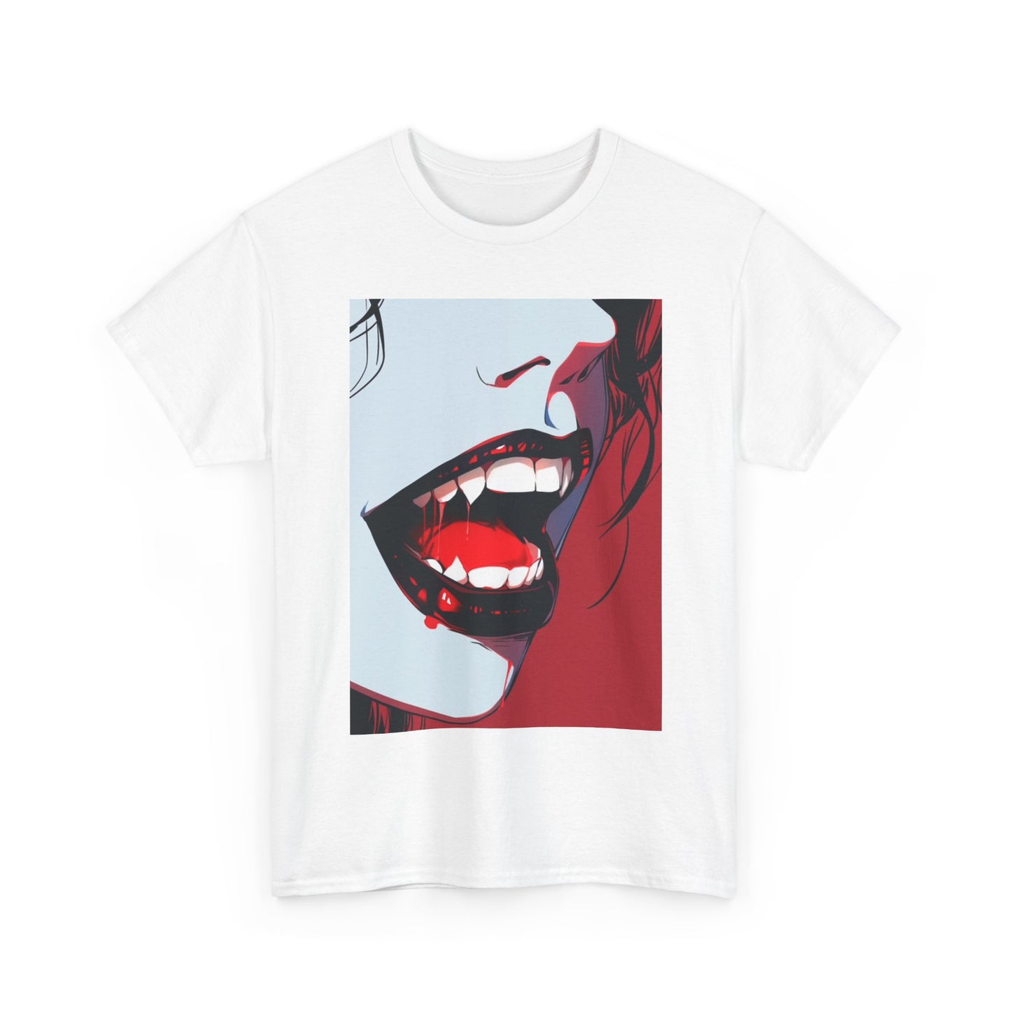 Waifu Anime T-shirt Girl Graphic Cartoon Retro Gaming Unisex Heavy Tee Game sexy