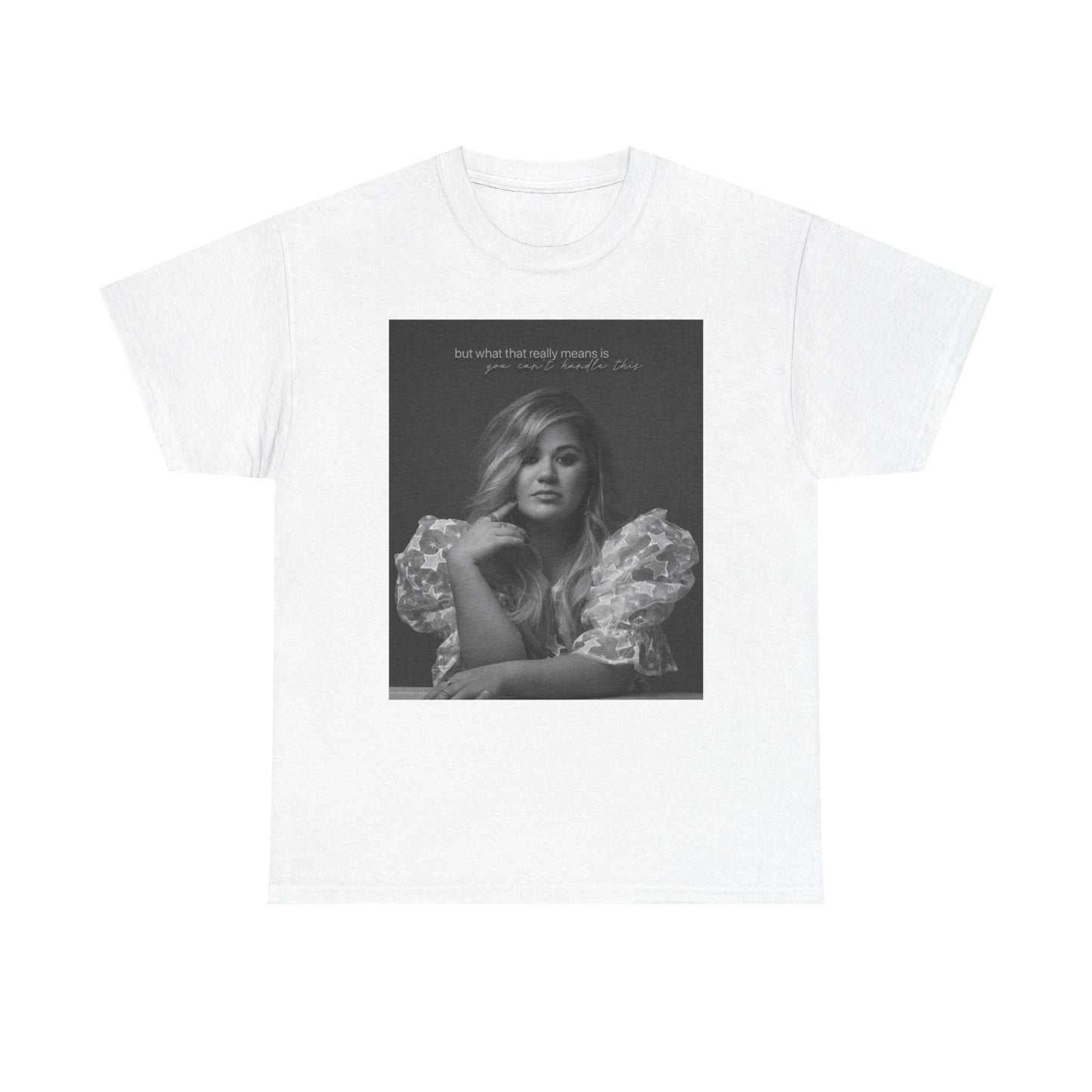 Kelly Clarkson T shirt Retro Poster Pop Music Unisex Heavy Cotton Tee