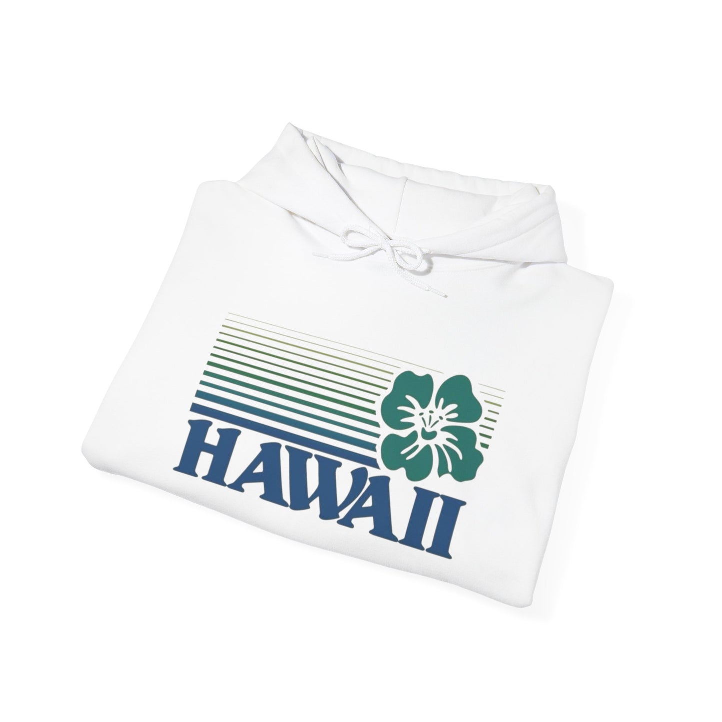 Hawaii Surfing Graphic Hoodie Unisex Heavy Blend™ Hooded Sweatshirt