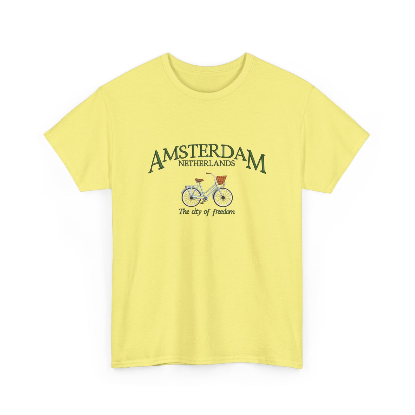 Amsterdam Netherlands Graphic T Shirt NEW Unisex Heavy Cotton Tee