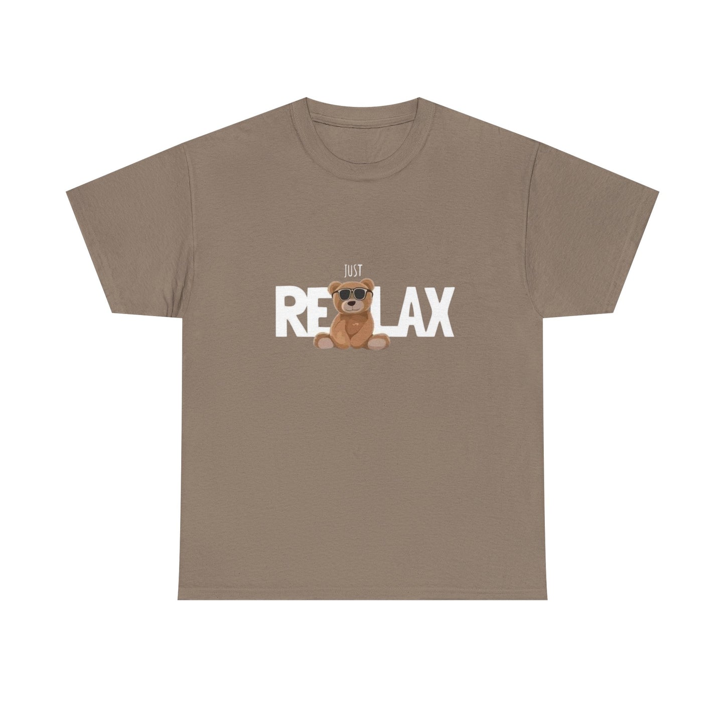 Just Relax Graphic T Shirt Unisex Heavy Cotton Tee