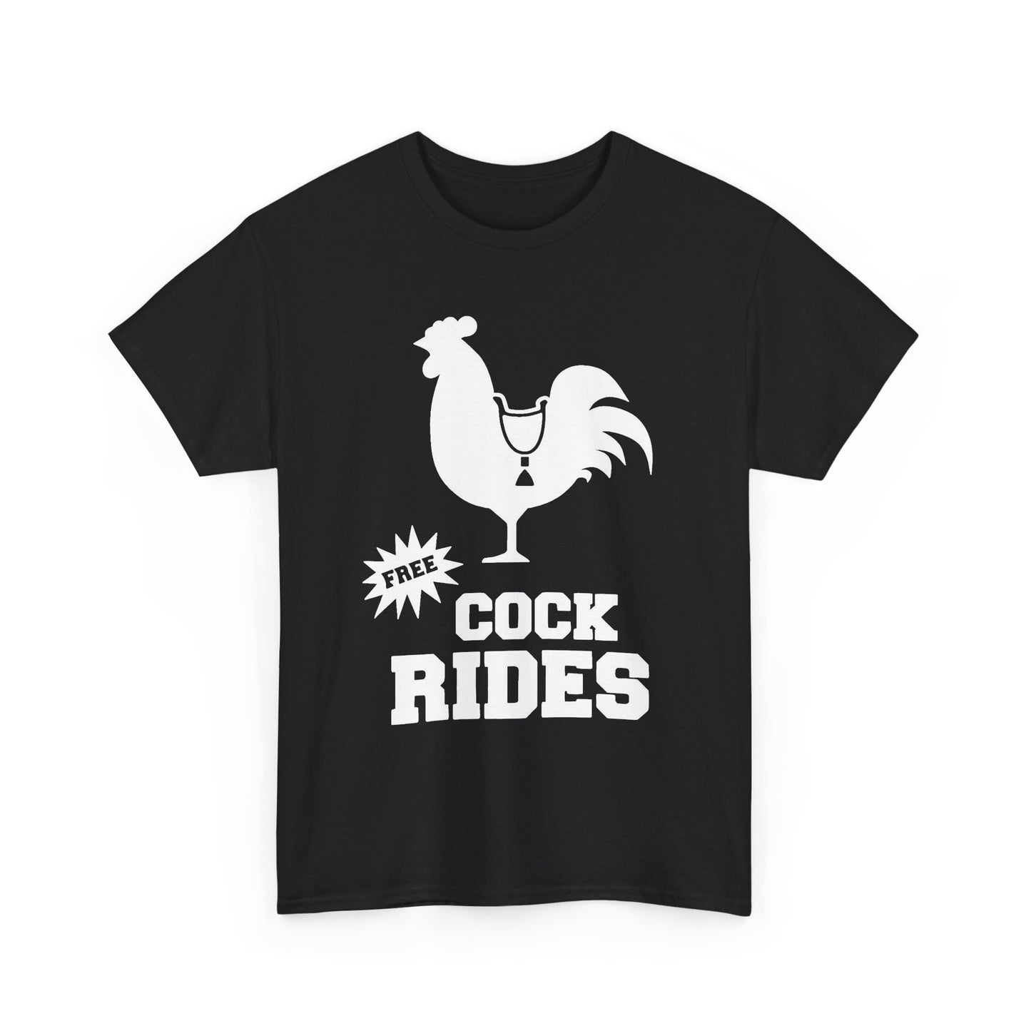 Free Cock Rides Funny Sex Graphic T Shirt NEW ADULT
