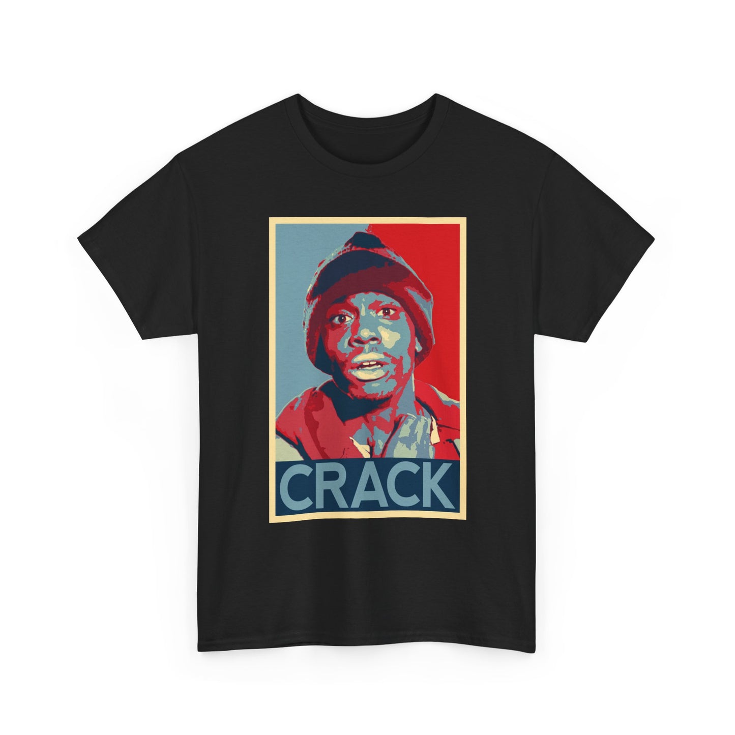 Dave Chappelle Crack Graphic T Shirt Funny Show Retro Unisex Heavy Cotton Tee
