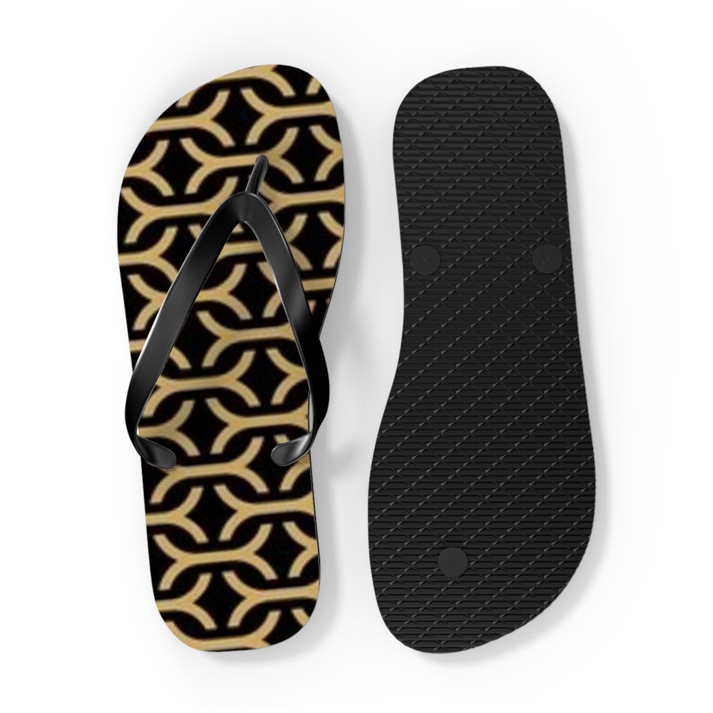 Brown Monogram Flip Flops, Sandals Slides, Summer Footwear, Brand New