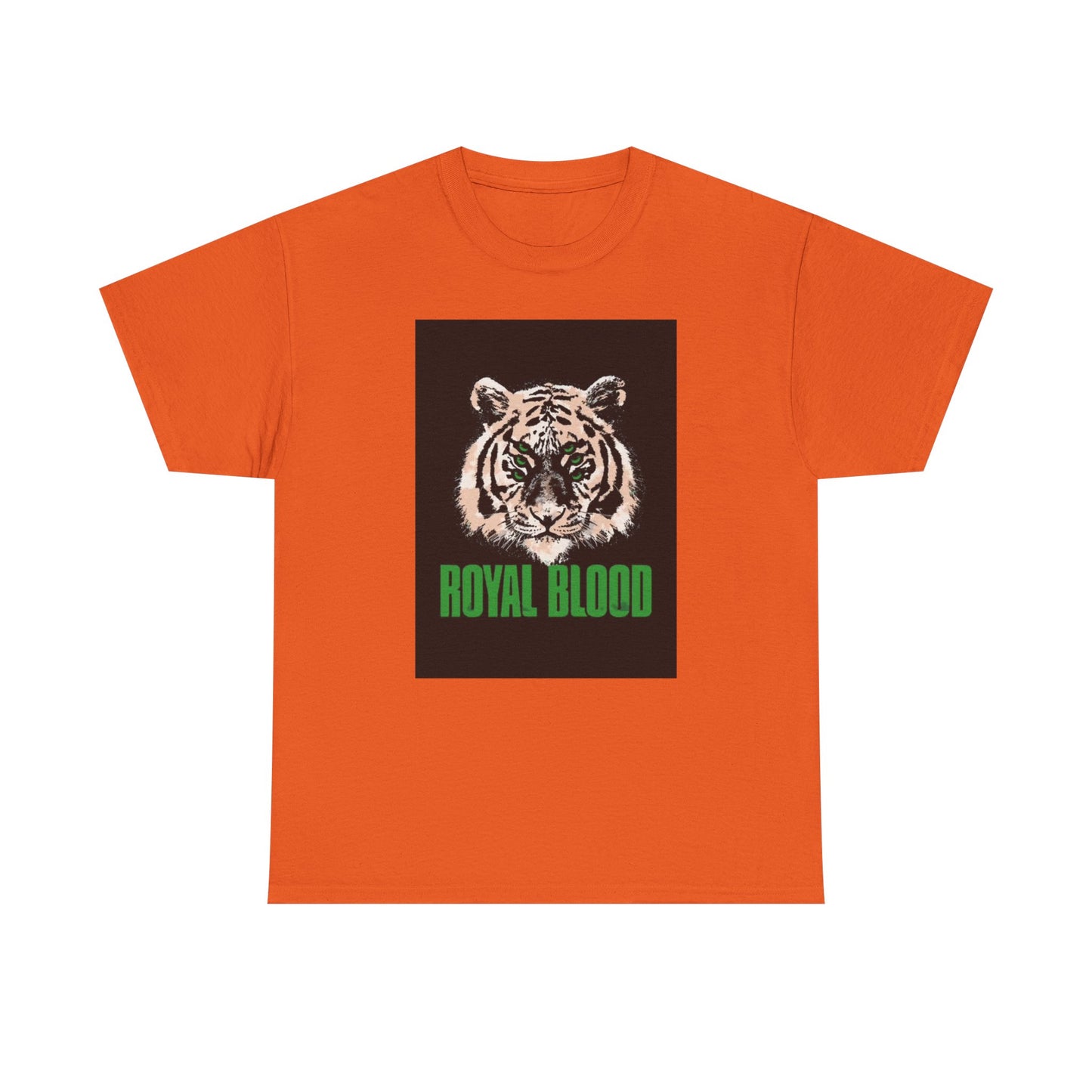 Royal Blood Tshirt Rock band Graphic Tiger Unisex Heavy Cotton Tee Vintage art