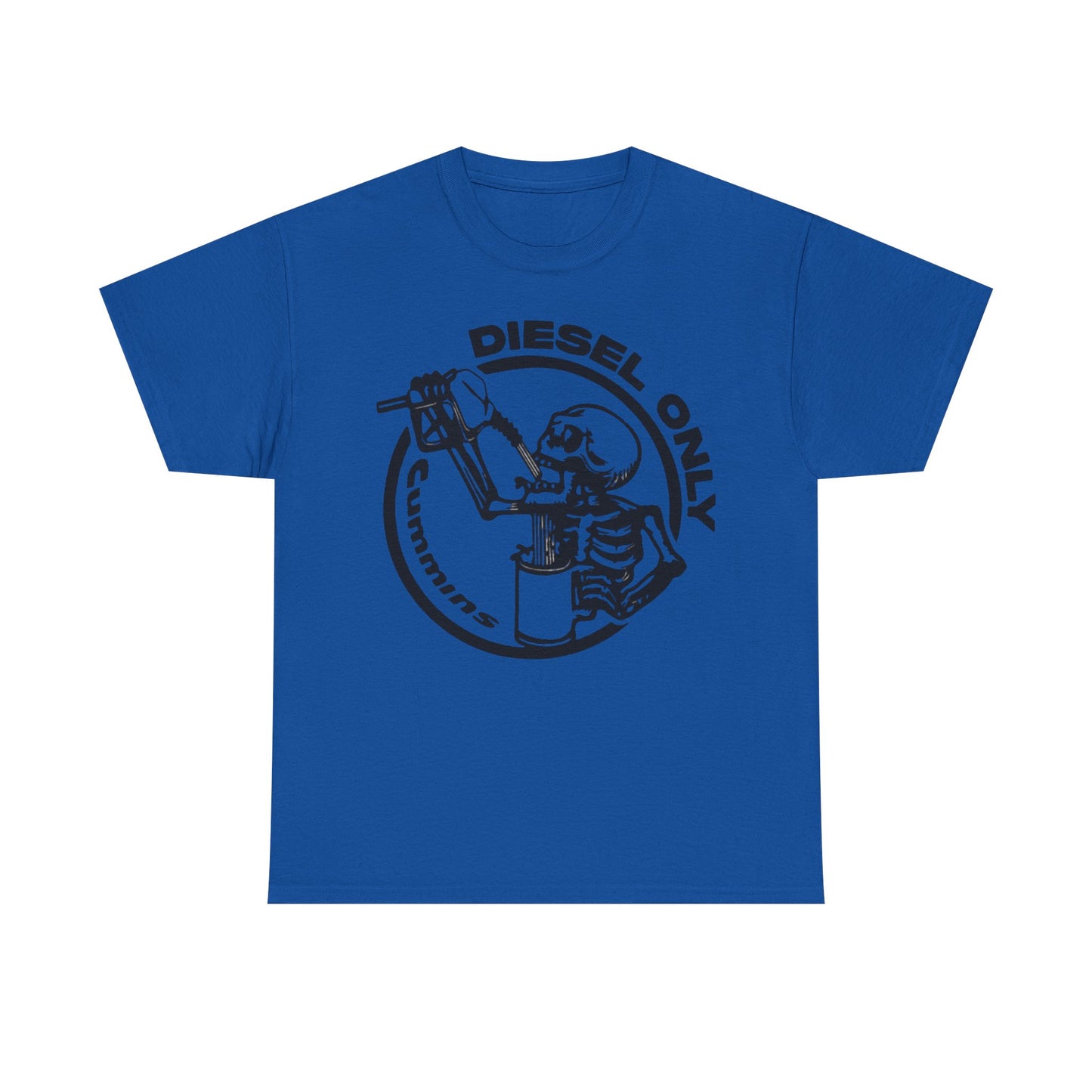 Diesel Only Cummins Graphic T Shirt Unisex Heavy Cotton Tee NEW