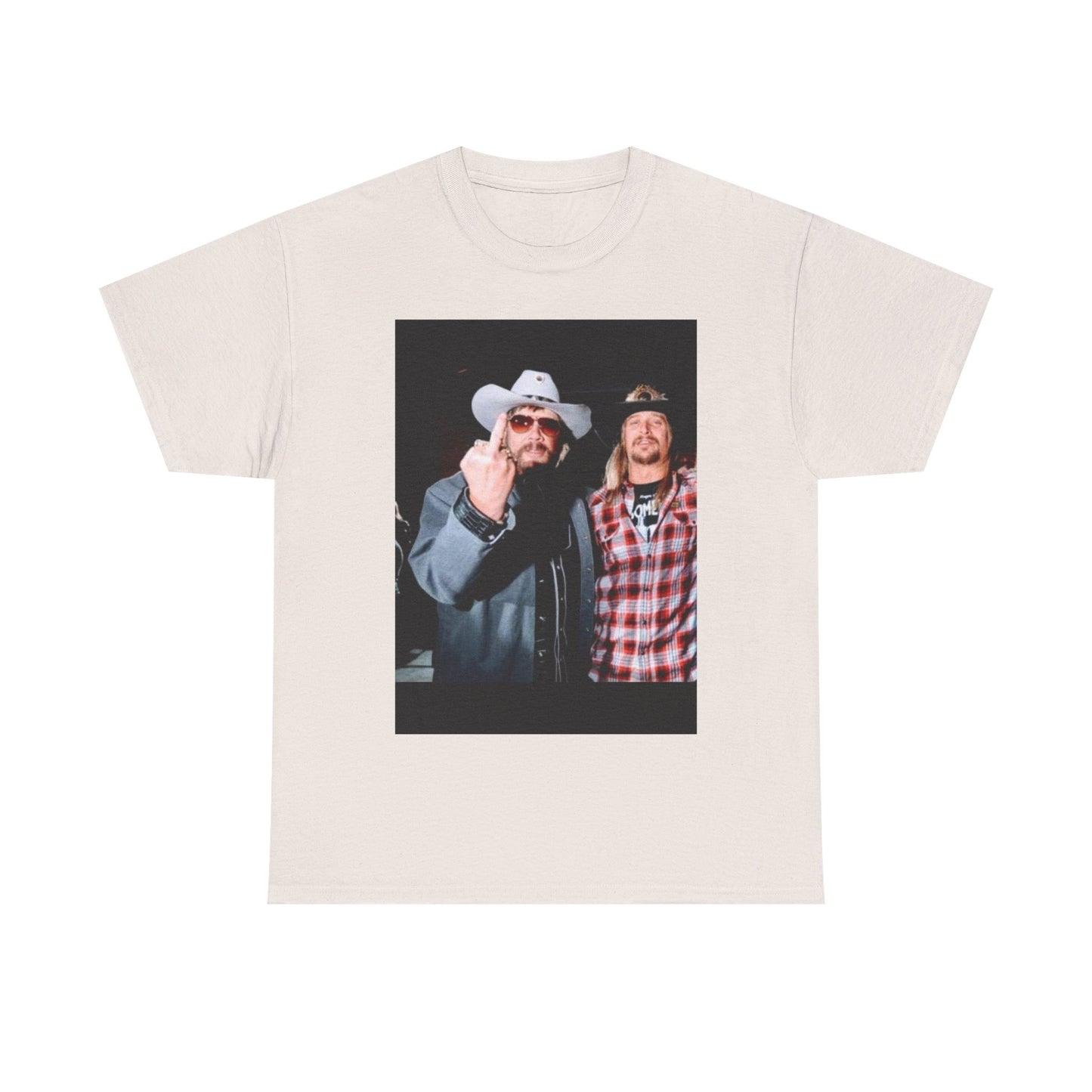 Hank Williams jr T-shirt kid rock country vintage Unisex Heavy Cotton AMERICAN