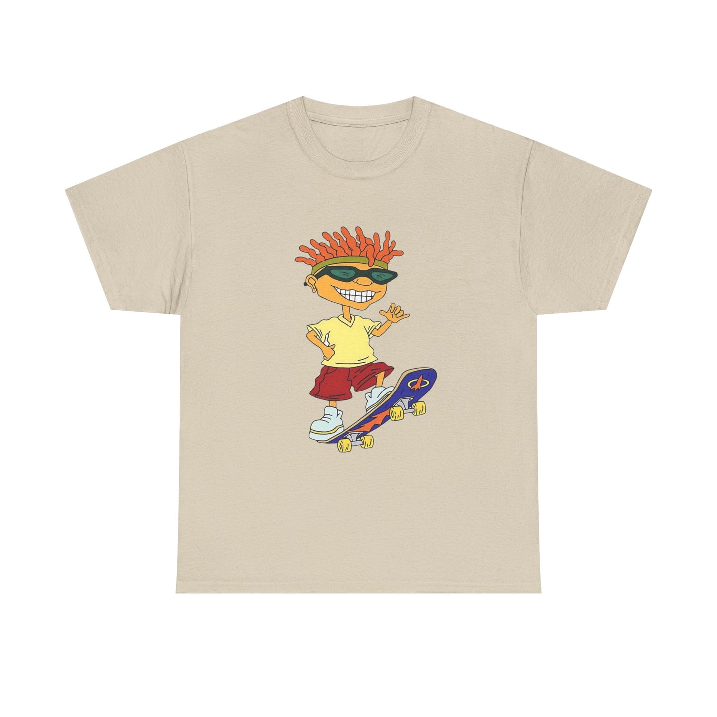 Rocket Power Retro Graphic T Shirt Unisex Heavy Cotton Tee