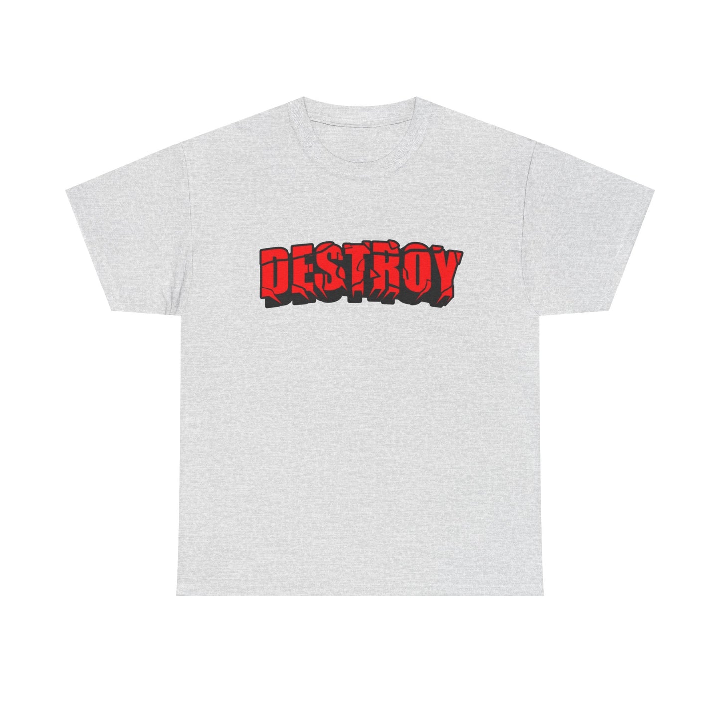 Destroy Skateboards Graphic T-Shirt Unisex Comfy Heavy Cotton Tee
