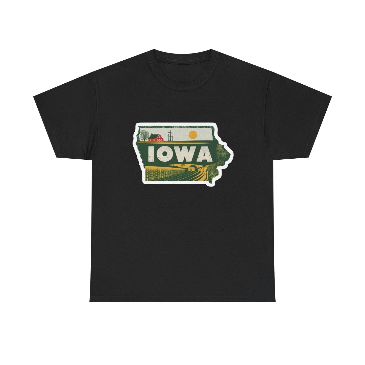 Iowa Farming Graphic T Shirt NEW Adult Tee