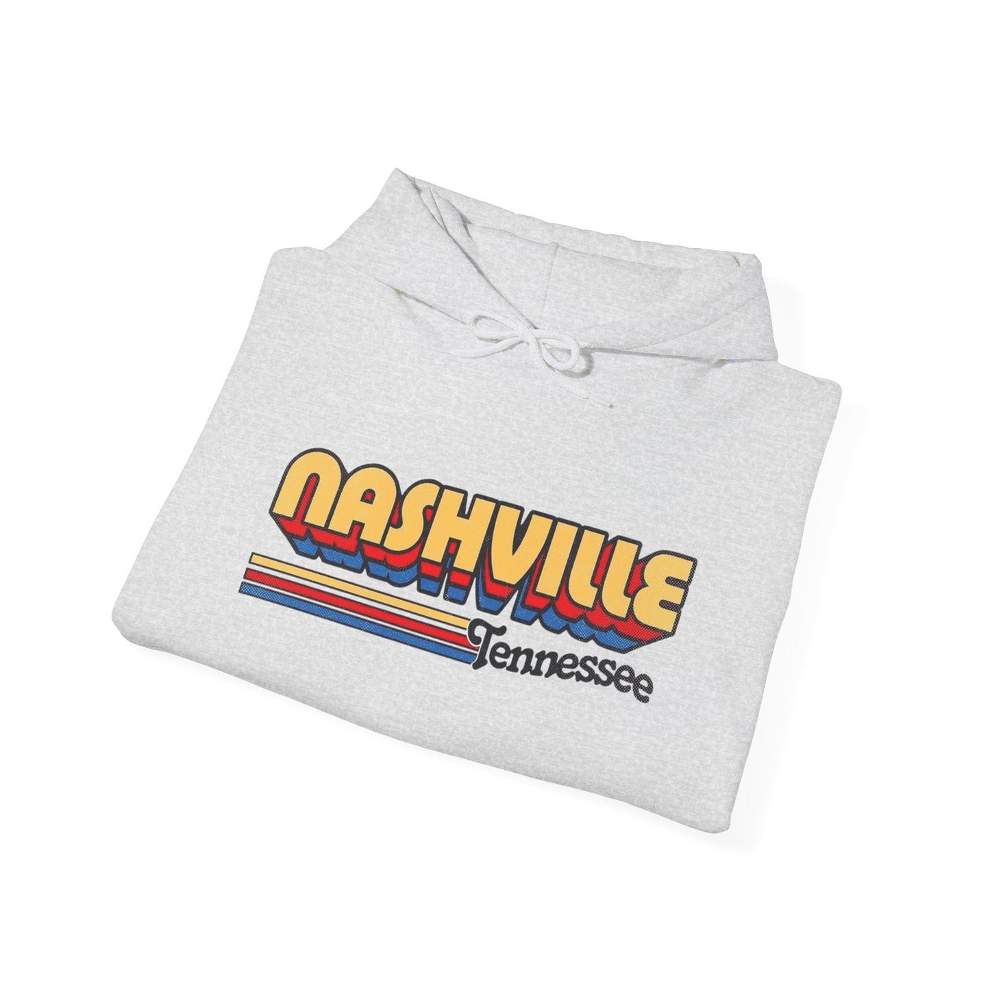 Nashville Tennessee Graphic Hoodie Unisex Heavy Blend™ Hooded Sweatshirt