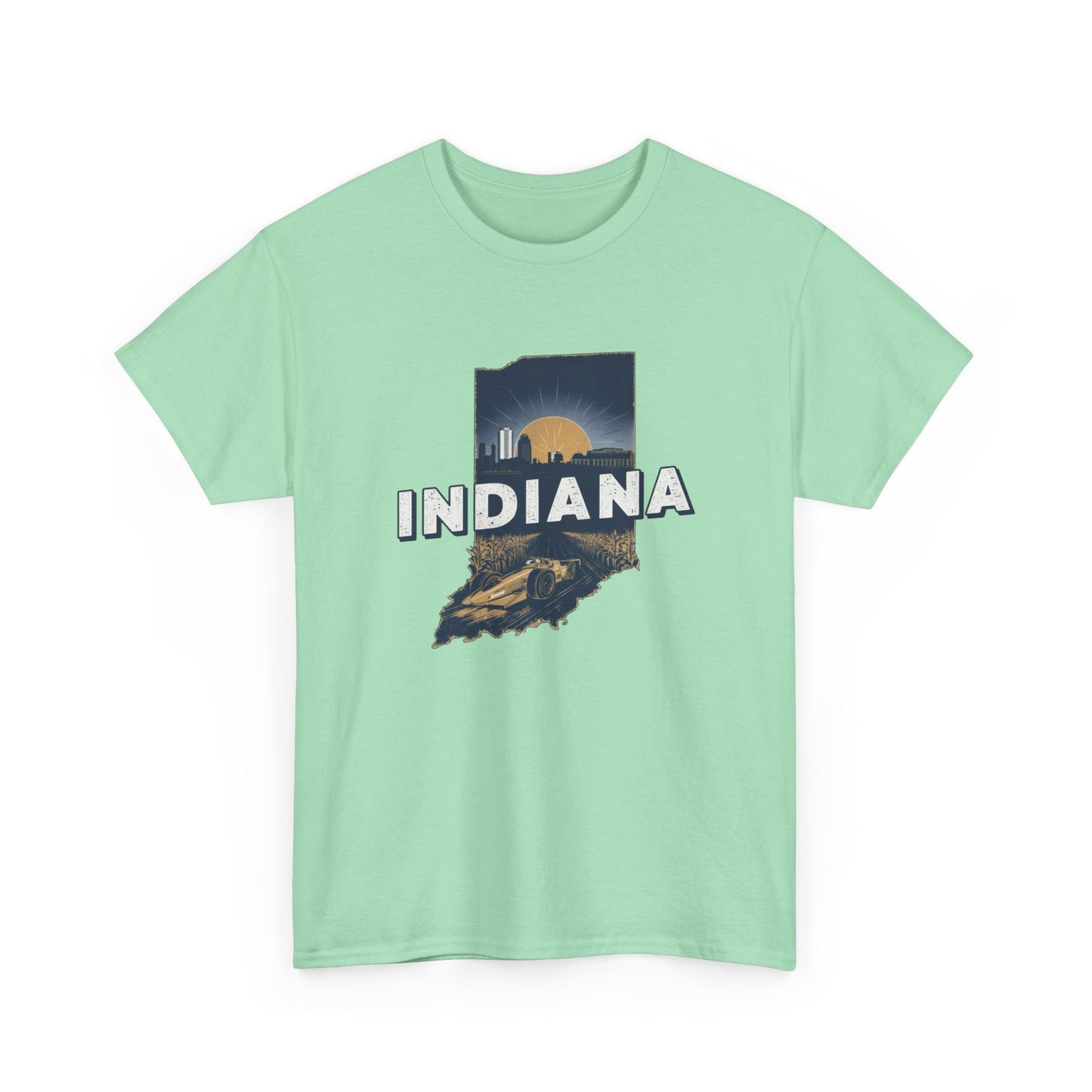 Indiana USA Graphic T Shirt NEW Adult Tee