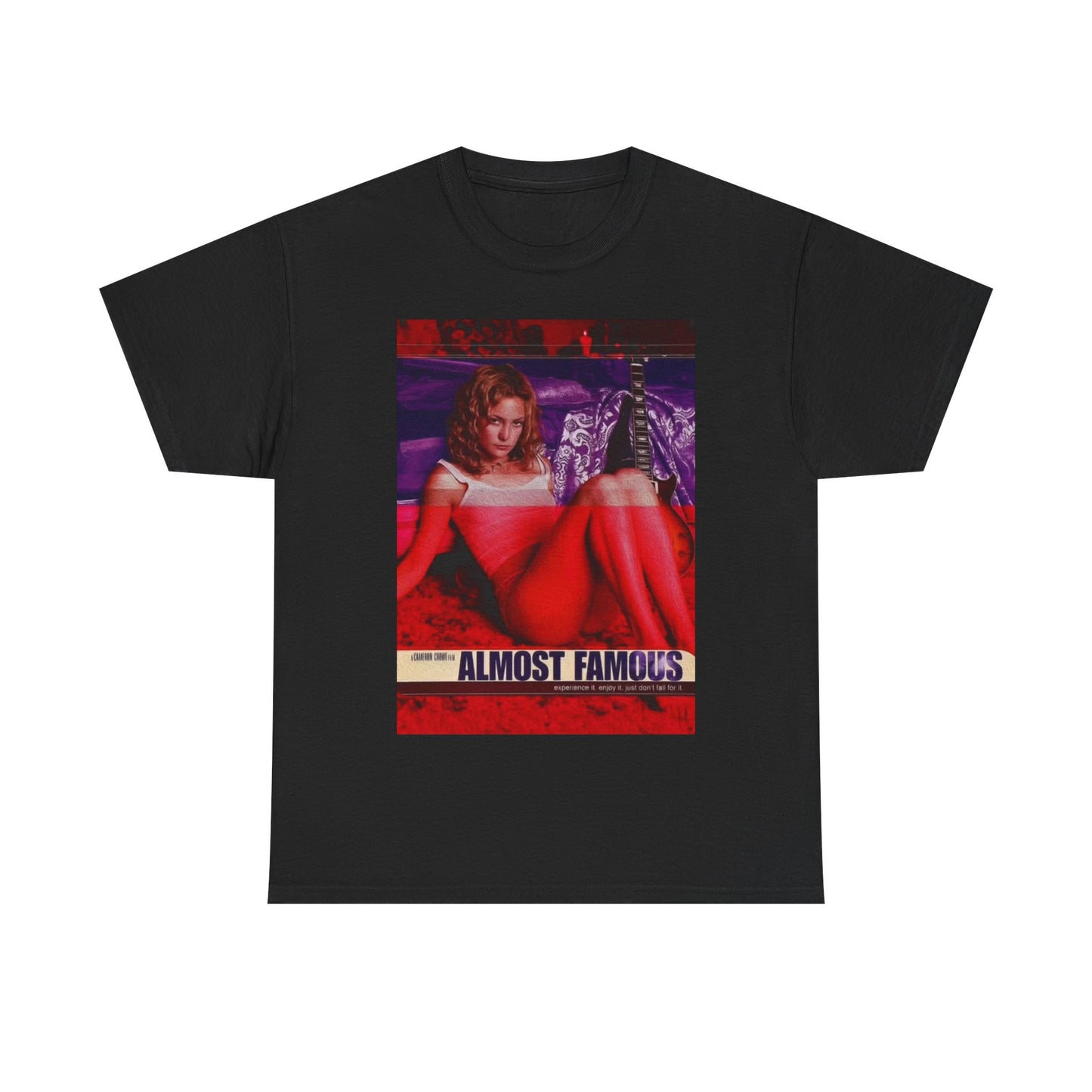 Almost Famous Tshirt Vintage Movie Poster Retro Graphic Unisex Heavy Cotton Tee