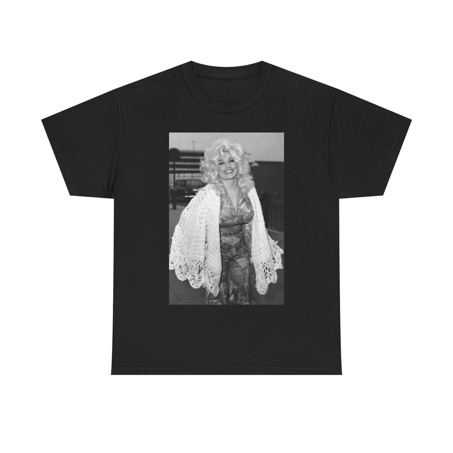 Dolly Parton T-shirt graphic country Tennessee vintage retro art Unisex Heavy