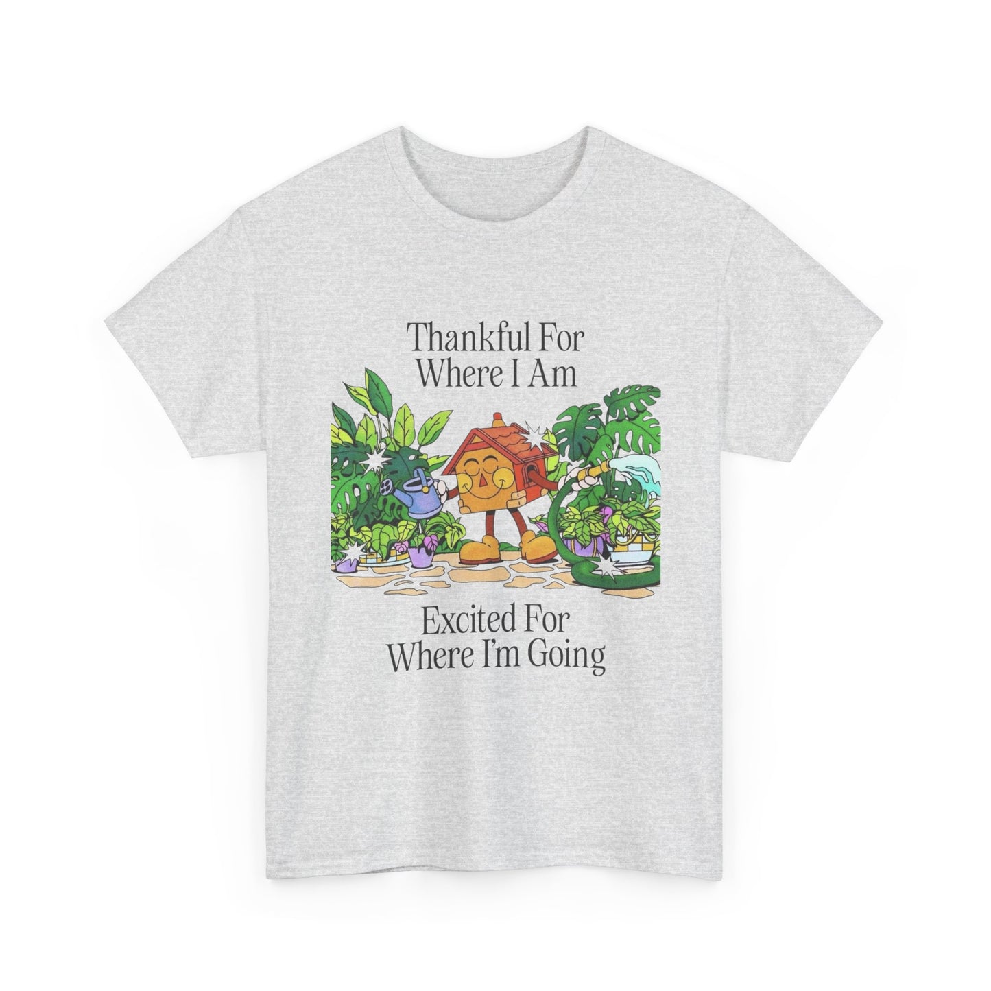 Excited For Where I'm Going T-Shirt NEW Gift Unisex Heavy Cotton Tee