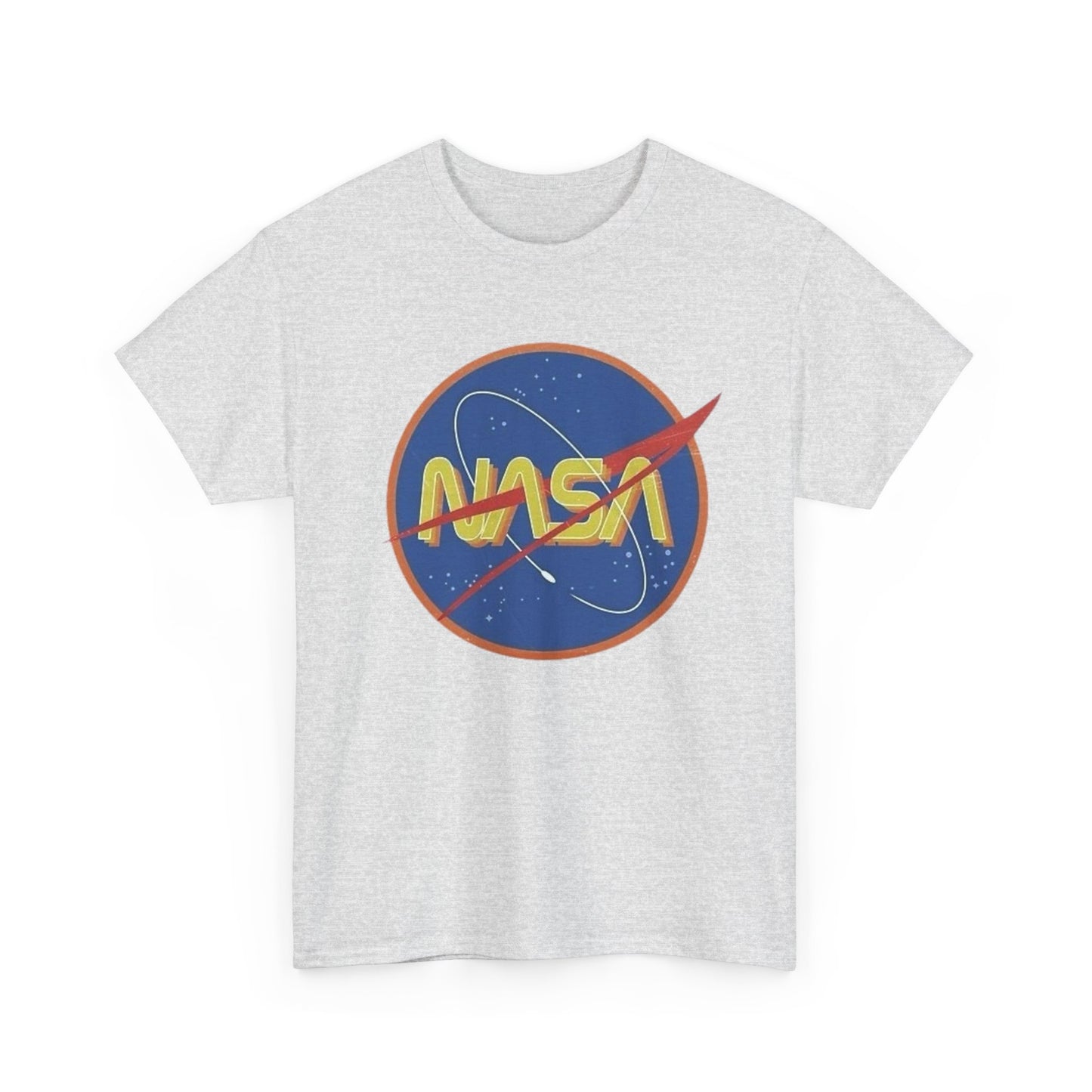 NASA Space Vintage Graphic T Shirt Men's Heavy Cotton Tee