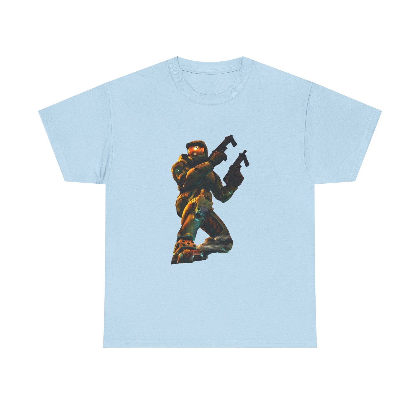 Halo Master chief Tshirt Xbox Retro Gaming Vintage Unisex Heavy Cotton Tee