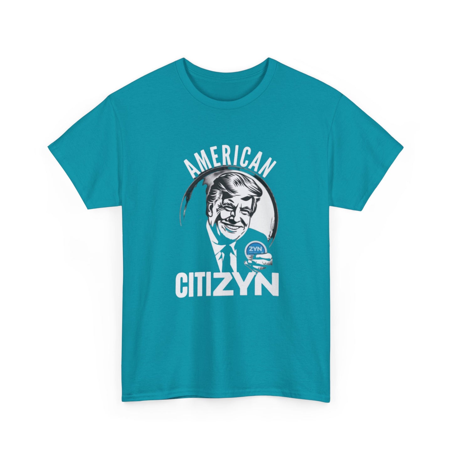 ZYN T-shirt funny Trump Shane Gillis Tucker Newport graphic Heavy Cotton Tee