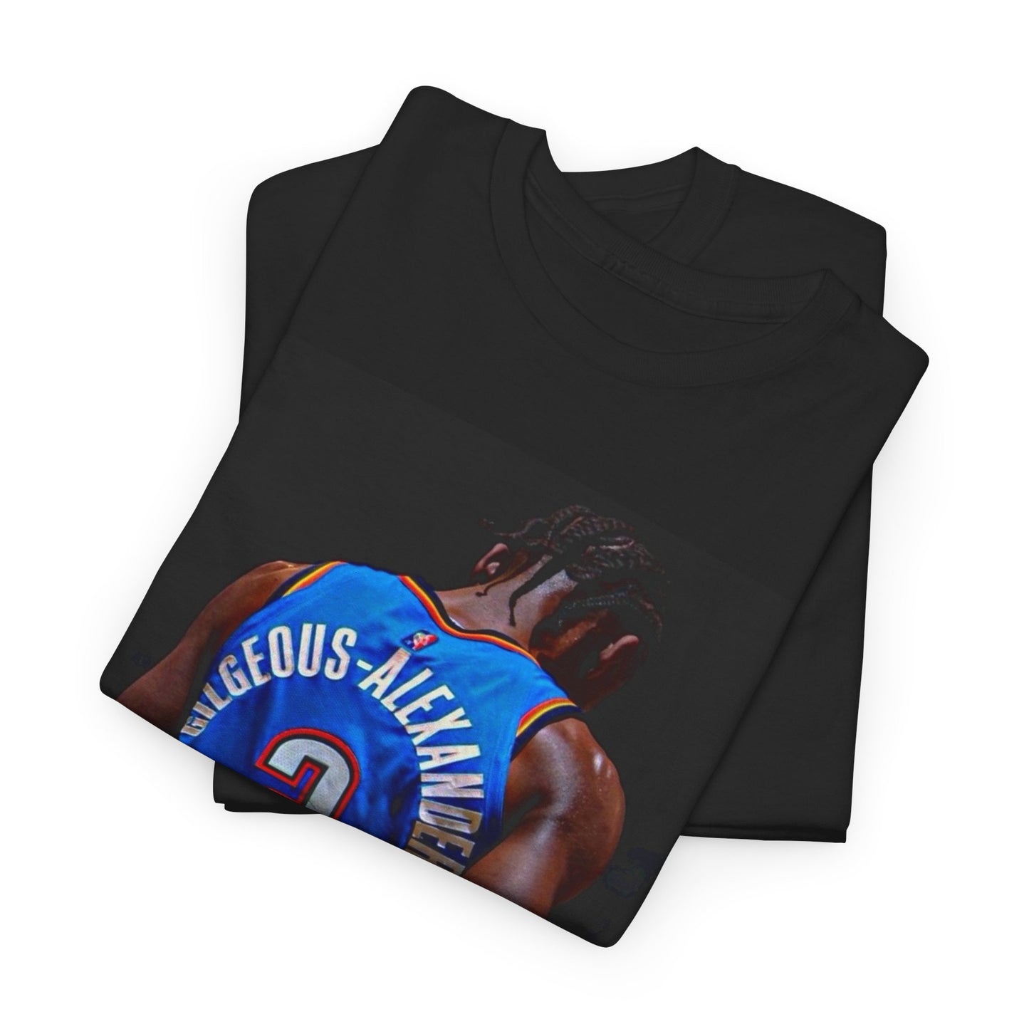 Shai Gilgeous Alexander T Shirt OKC Basketball Retro Unisex Heavy Cotton