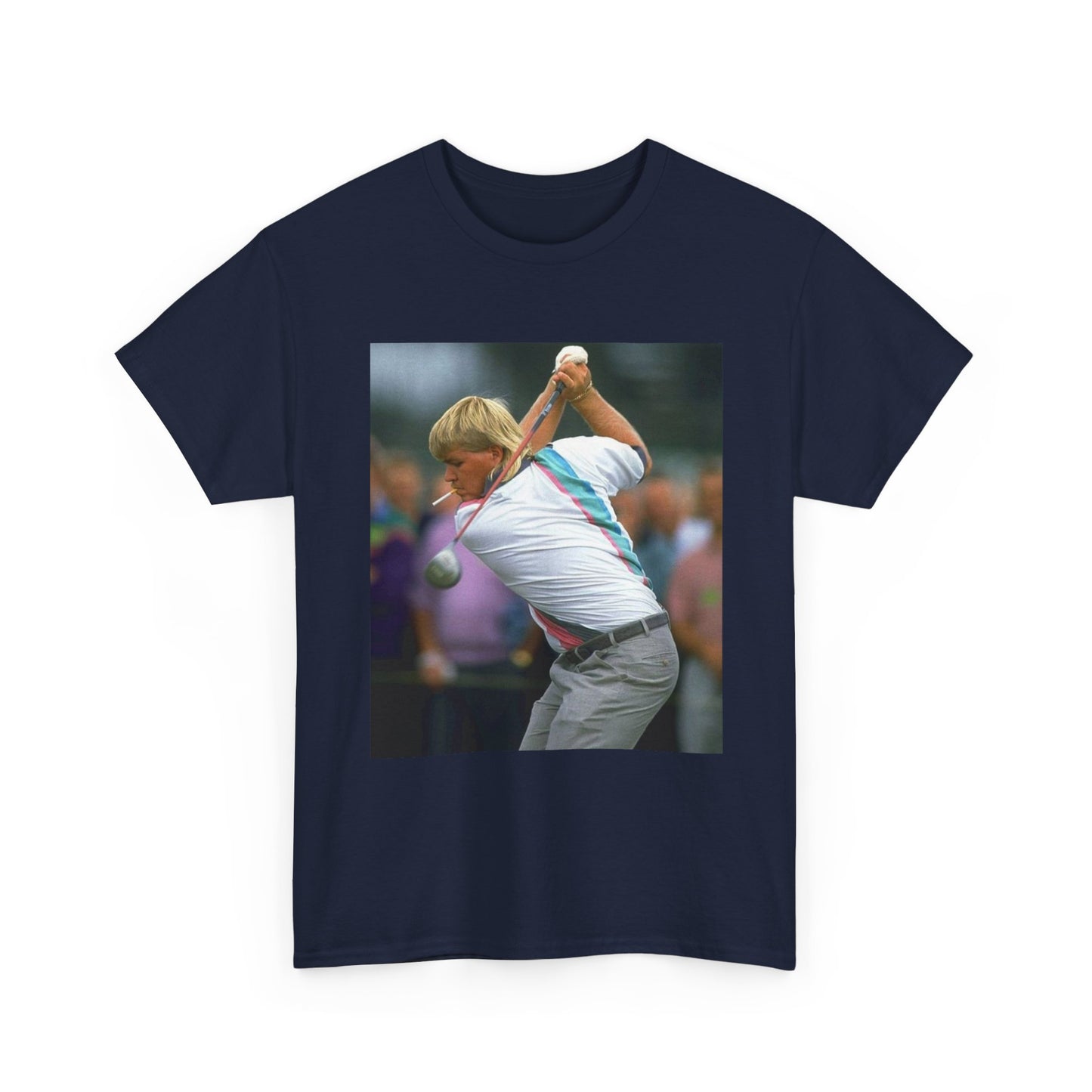 John Daly TShirt Masters golf club Tiger woods Vintage Unisex Heavy Cotton Tee