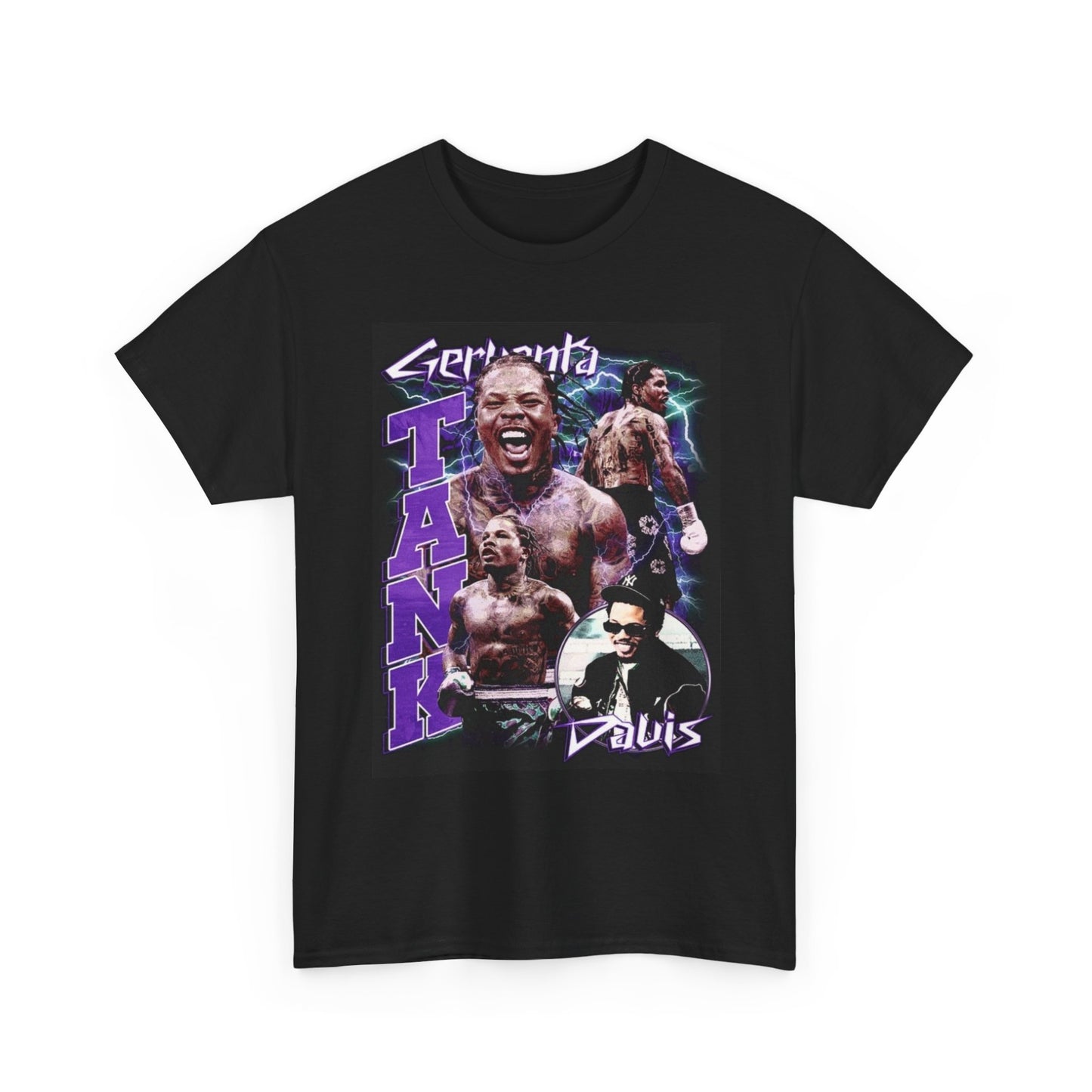 Gervonta Tank Davis Boxing Shirt Apparel BRAND NEW Unisex Heavy Cotton Tee