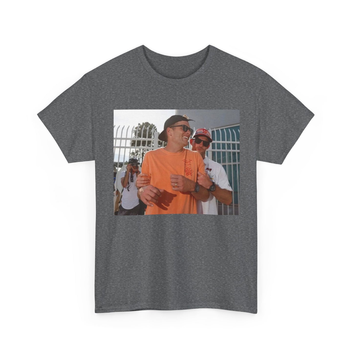 Tom Brady funny drunk T-shirt buccaneers Florida patriots Unisex Heavy Cotton