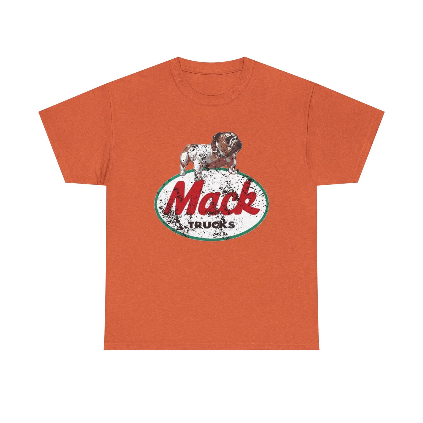 Mack Trucks Vintage Retro Graphic T Shirt NEW Unisex Heavy Cotton Tee