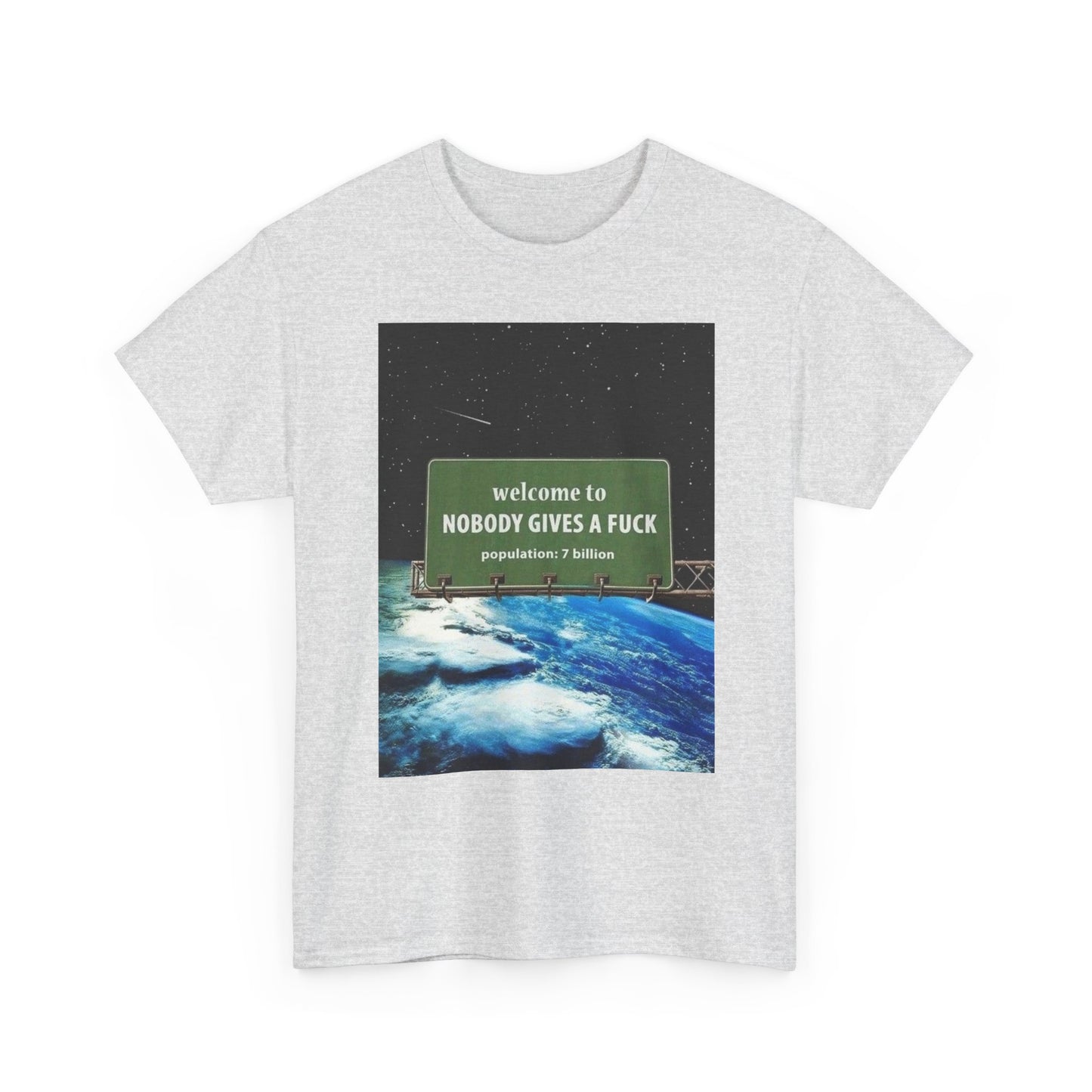Welcome To Planet Earth Funny Graphic T Shirt Unisex Heavy Cotton Tee Gift New