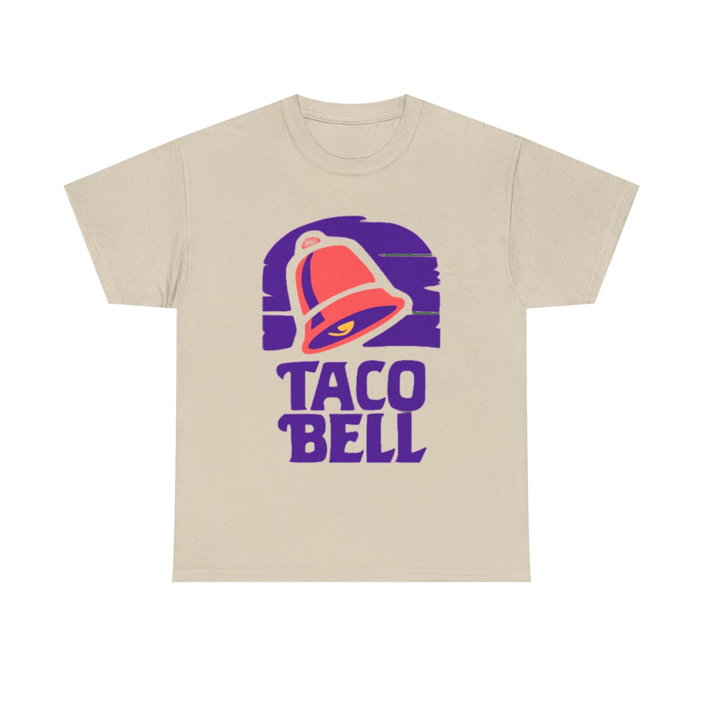Taco Bell Shirt Funny Gift Retro Logo Mexican Restaurant Unisex Heavy Cotton Tee