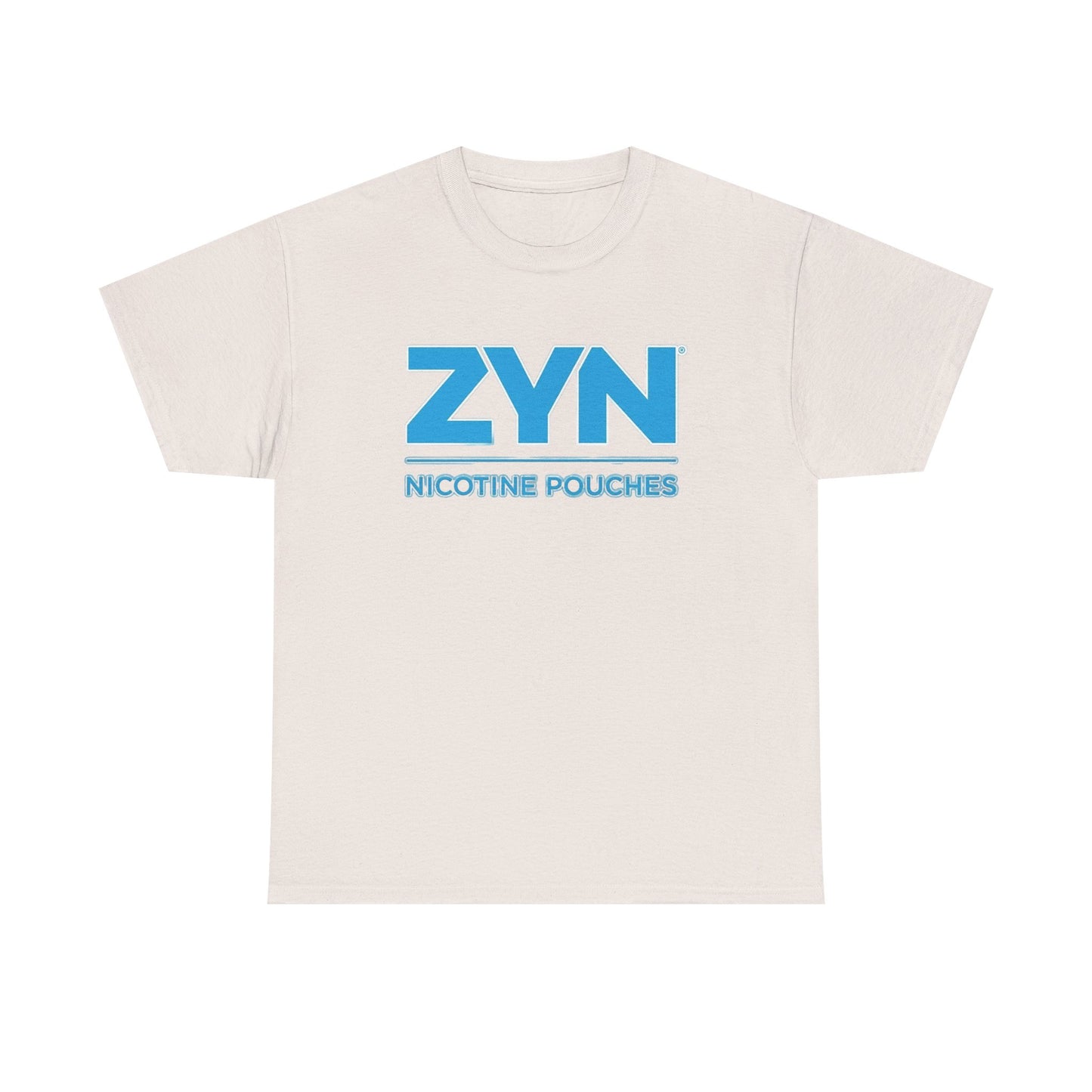 ZYN T-shirt pouch tucker trump America Gillis zyn funny gift Heavy Cotton Tee