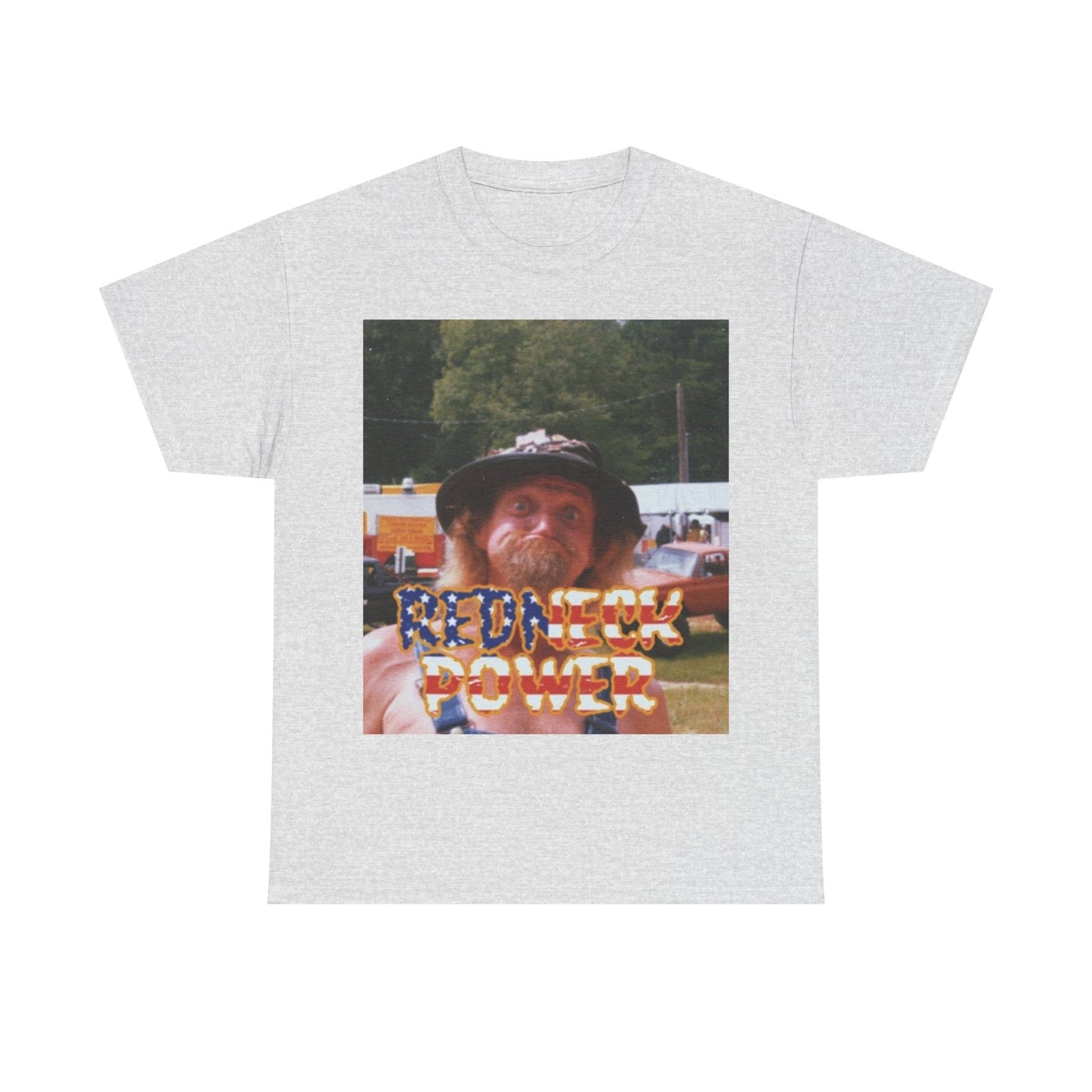 Redneck Power Funny Graphic T Shirt Unisex Heavy Cotton Tee GIFT