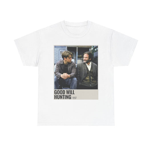 Goodwill Hunting Tshirt Vintage Movie Poster Robin Williams Unisex Heavy Cotton