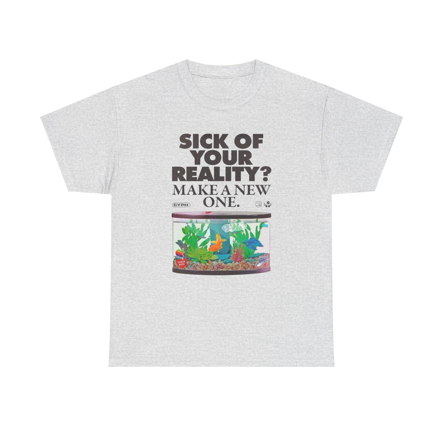 Sick Of Your Reality Vintage Graphic T-Shirt, Unisex Cotton Shirt
