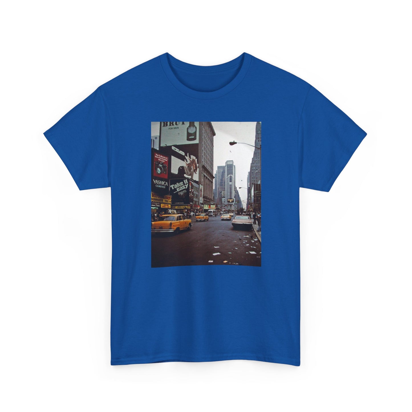 New York retro vintage supreme style Heavy Cotton Tee