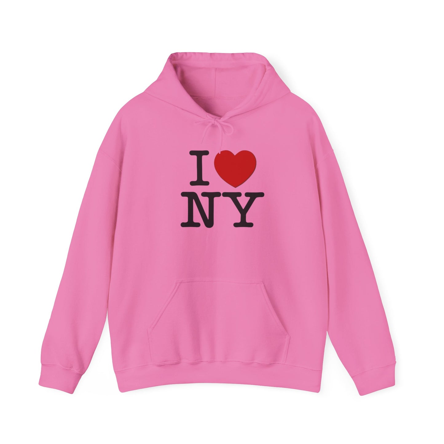 I Love New York Vintage Graphic Hoodie Unisex Heavy Blend™ Hooded Sweatshirt