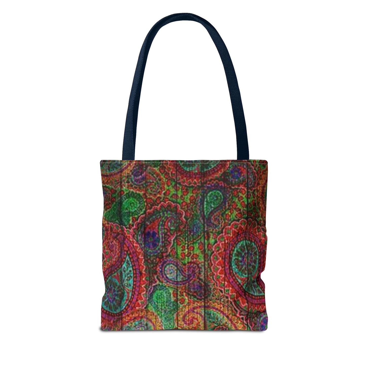 Red Multi Paisley  Color BRAND NEW MODERN Tote Bag (AOP)