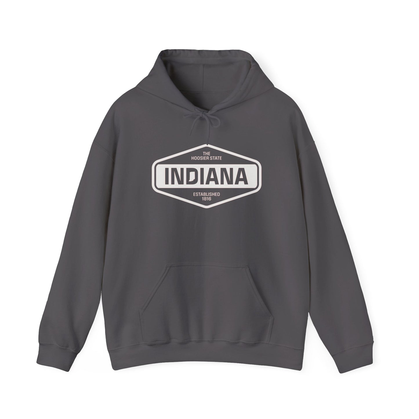Indiana The Hoosier State Hoodie NEW ADULT Unisex Hooded Sweatshirt