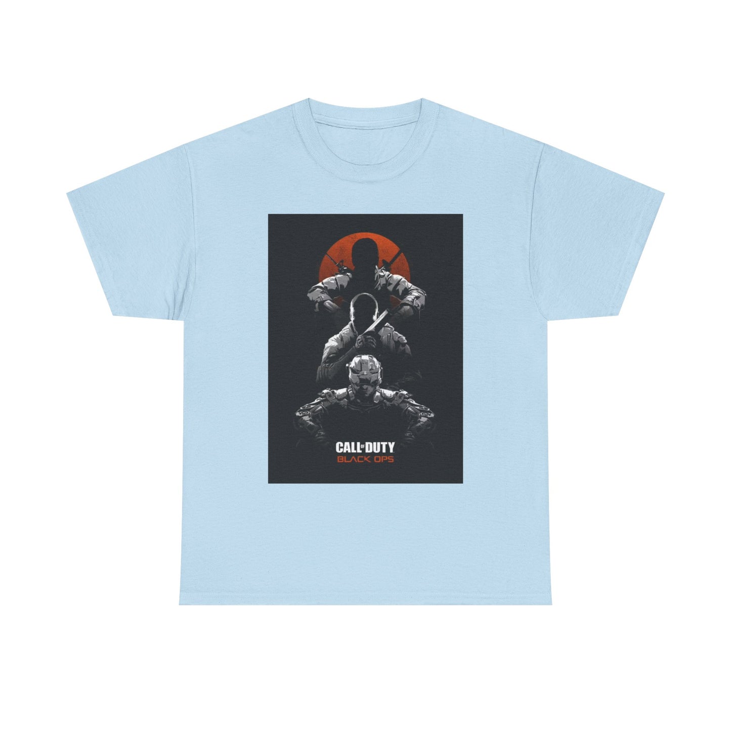 Call of Duty Black OPS Tshirt Retro gamer Xbox gaming Unisex Heavy Cotton Tee