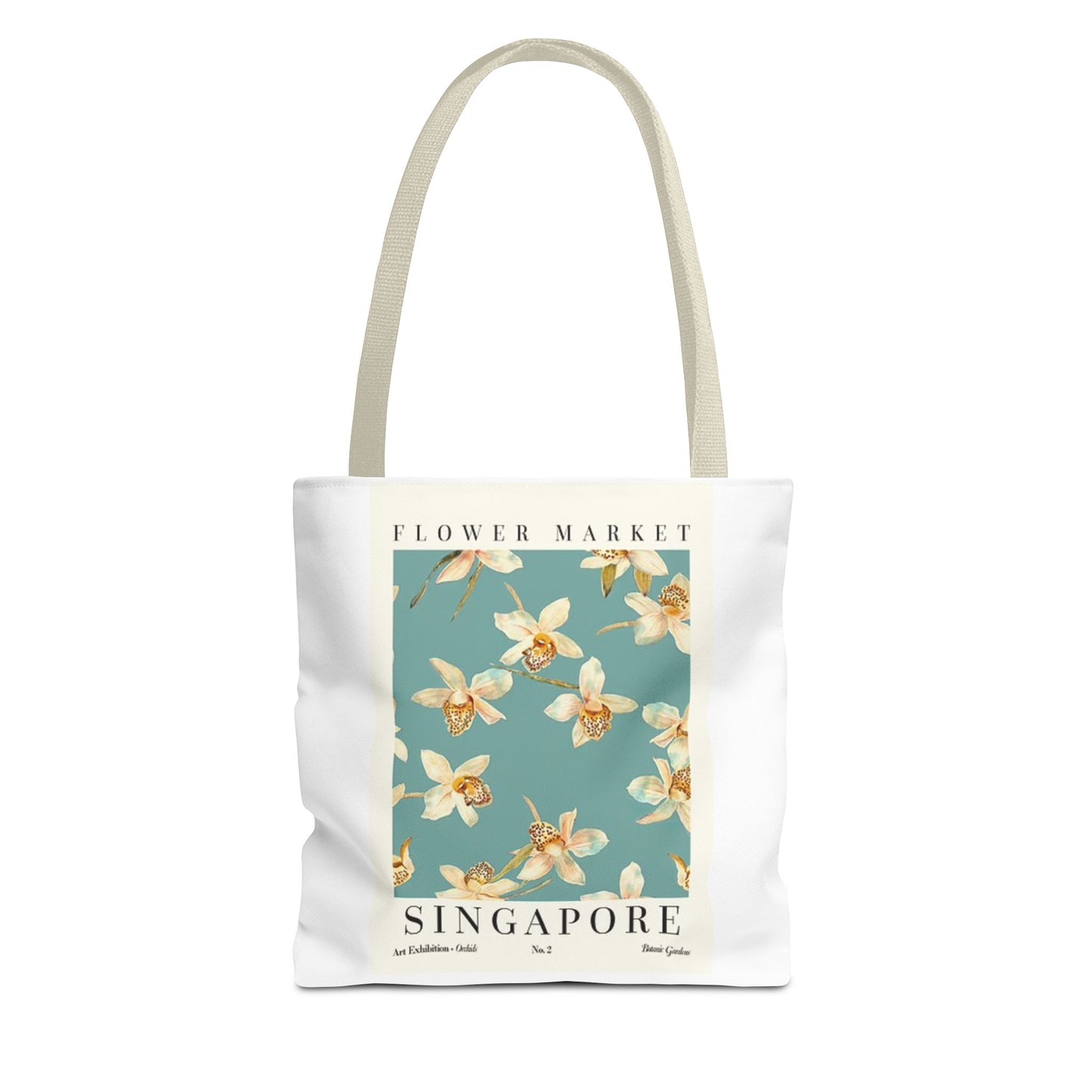 Flower Market Singapore BRAND NEW Tote Bag (AOP)