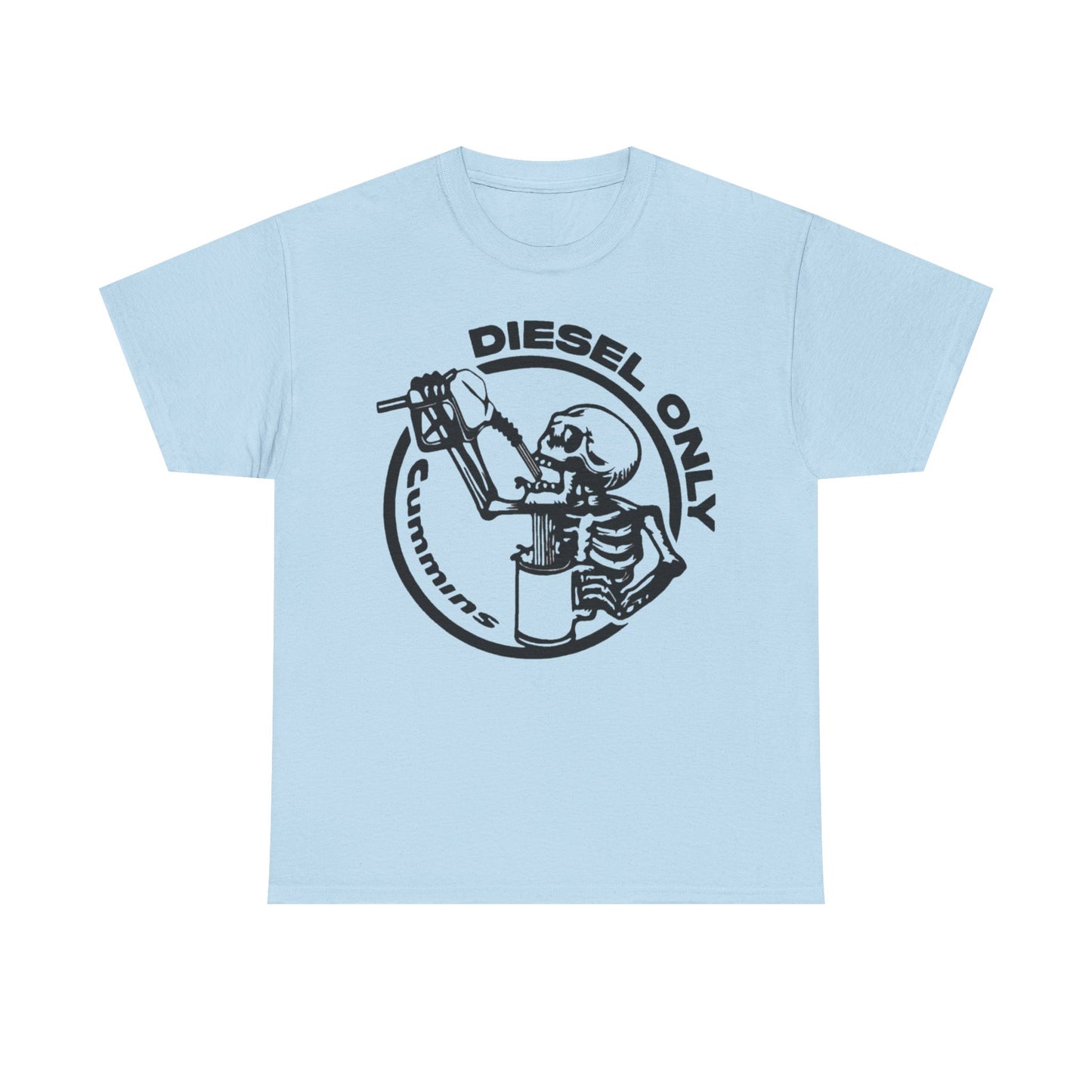 Diesel Only Cummins Graphic T Shirt Unisex Heavy Cotton Tee NEW