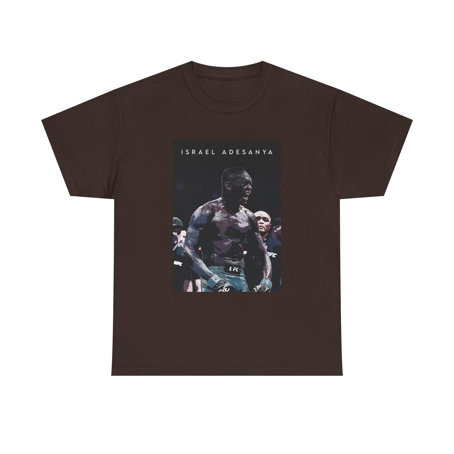 Israel Adesanya Tshirt Poster MMA UFC Merch Champ Graphic Unisex Heavy Cotton