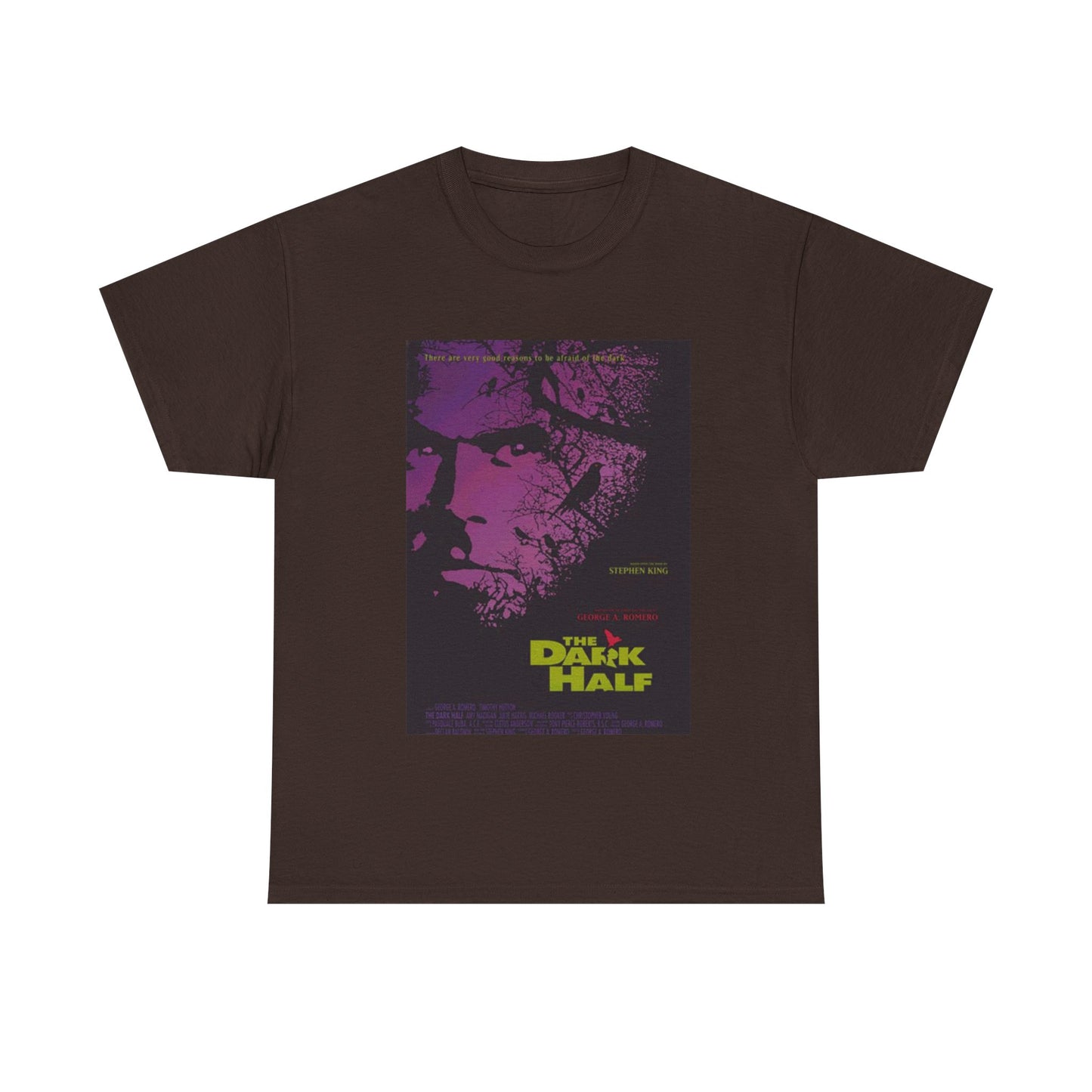 The Dark Half Shirt Vintage Horror Movie Stephen King Retro Unisex Heavy Cotton