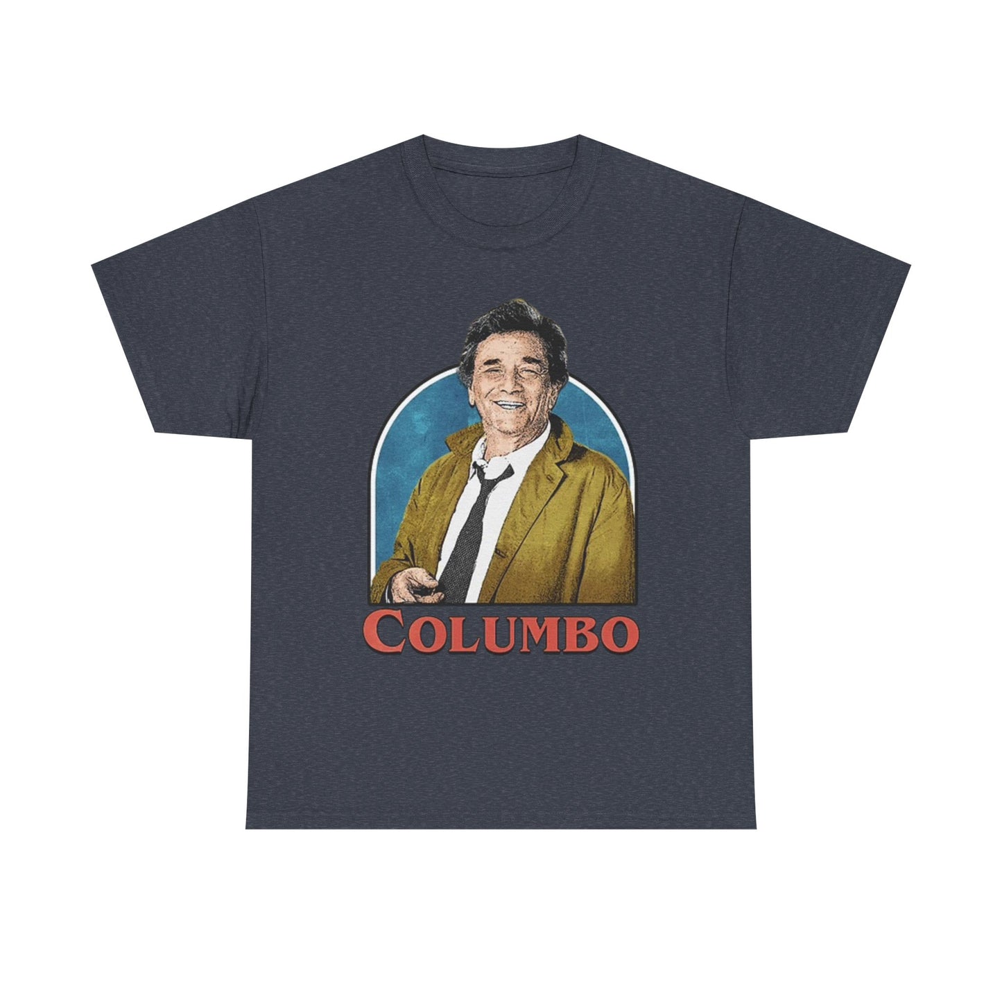 Colombo Graphic T Shirt Vintage Tv Series Retro Unisex Heavy Cotton Tee