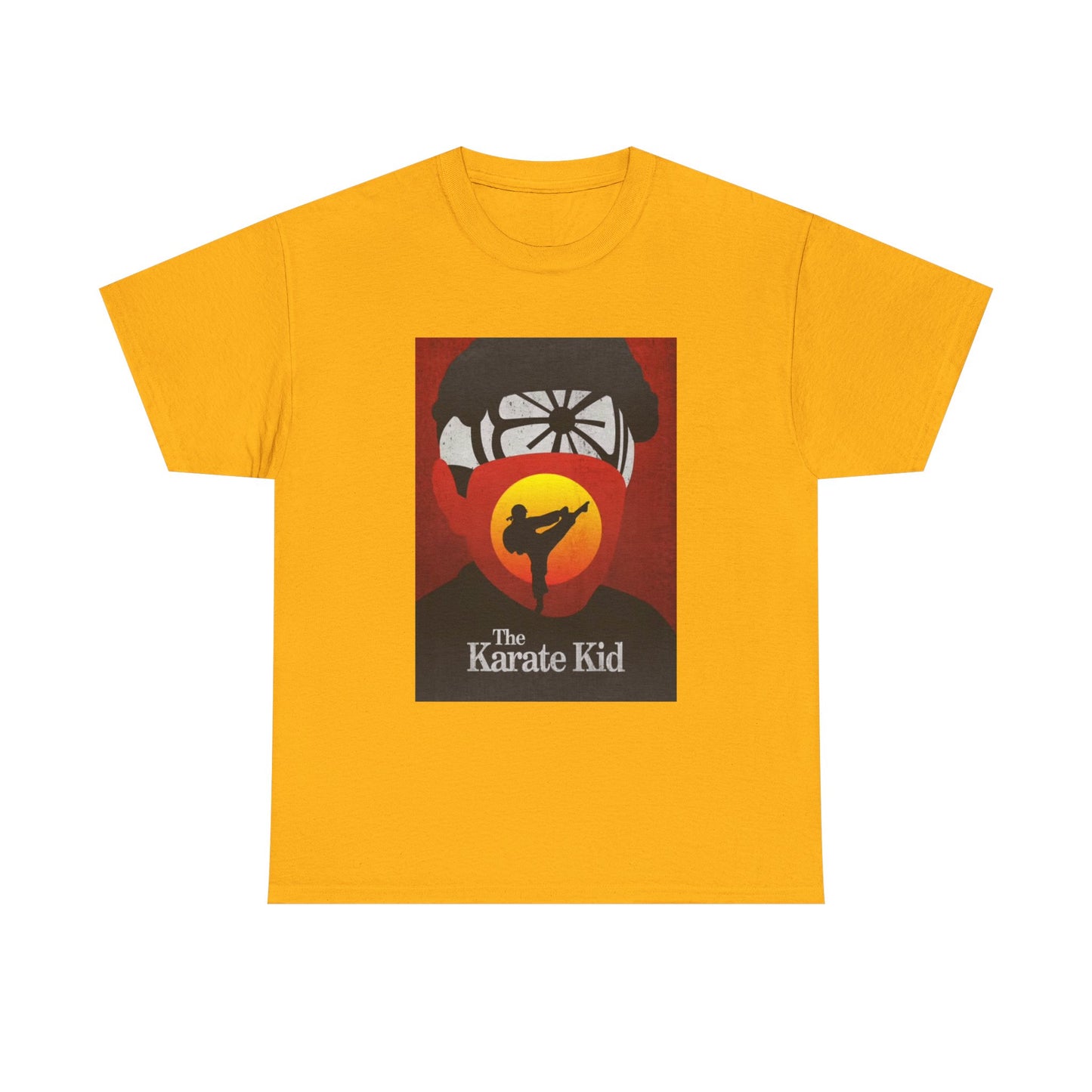The Karate Kid Tshirt Vintage Retro Movie Poster 90s Unisex Heavy Cotton Tee