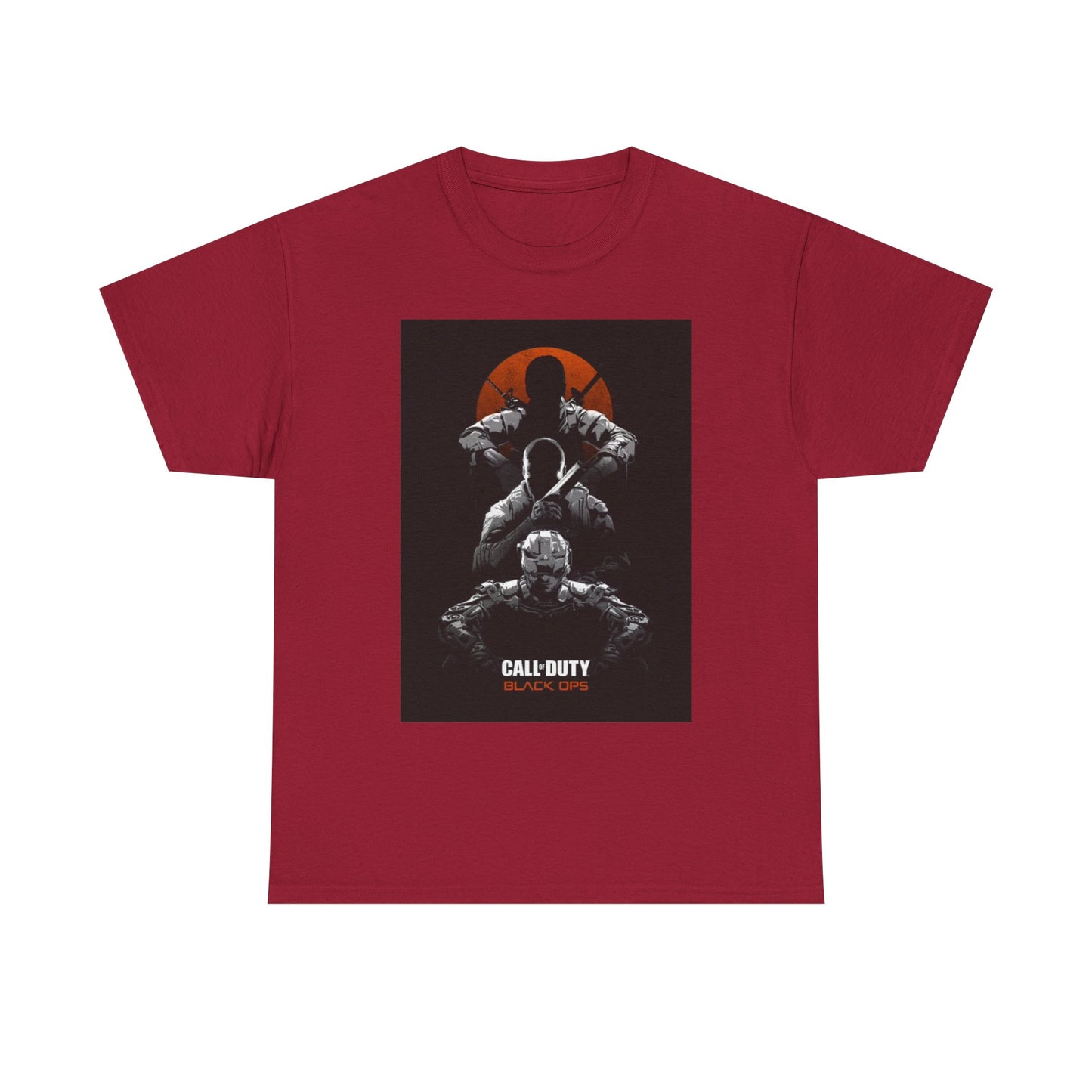 Call of Duty Black OPS Tshirt Retro gamer Xbox gaming Unisex Heavy Cotton Tee