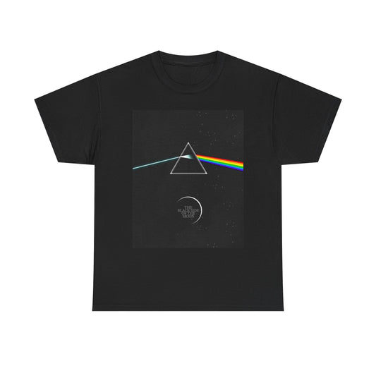 Blackside Of The Moon Pink Floyd Graphic T Shirt Retro Unisex Heavy Cotton Tee